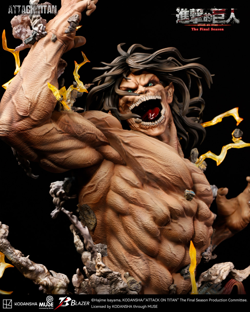 【Pre-sale】Bust of Eren Titan-Attack on Titan-Blazer Studio