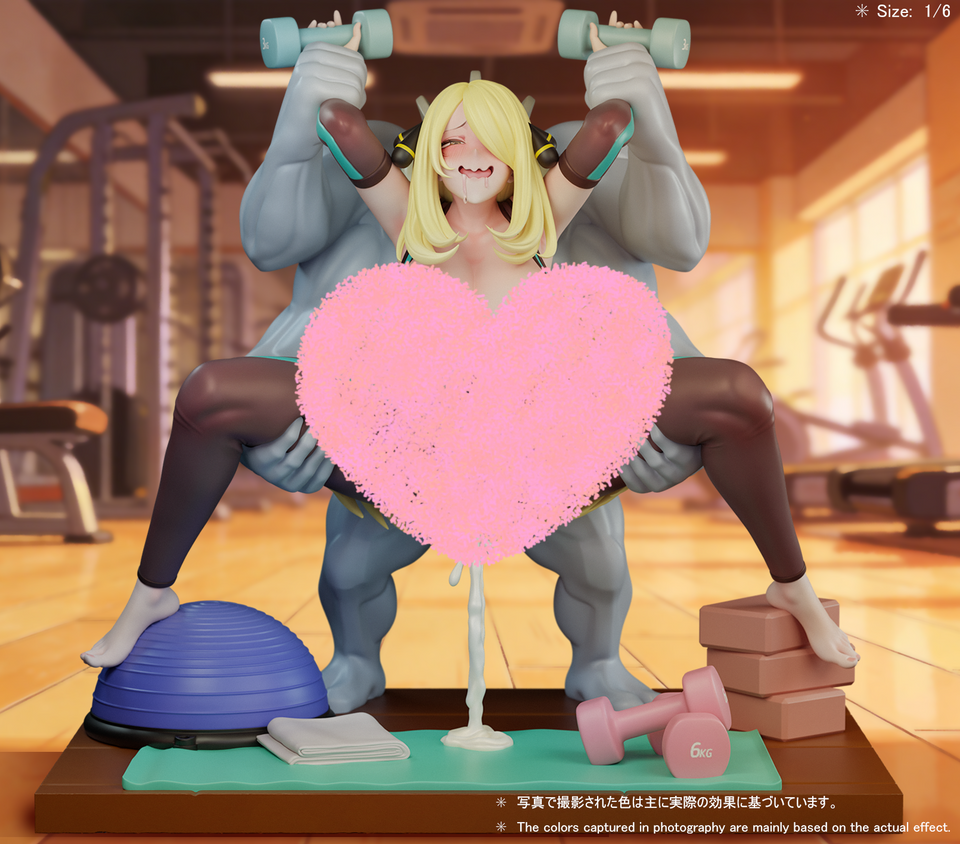 【Pre-sale】1/6 Scale Cynthia and Machamp-Pokemon-Beast Studio