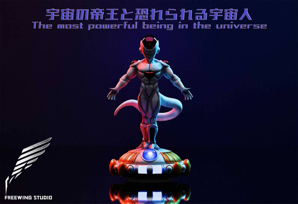 【Pre-sale】1/2 Scale Fourth Form Frieza with LED-Dragon Ball-Freewing Studio
