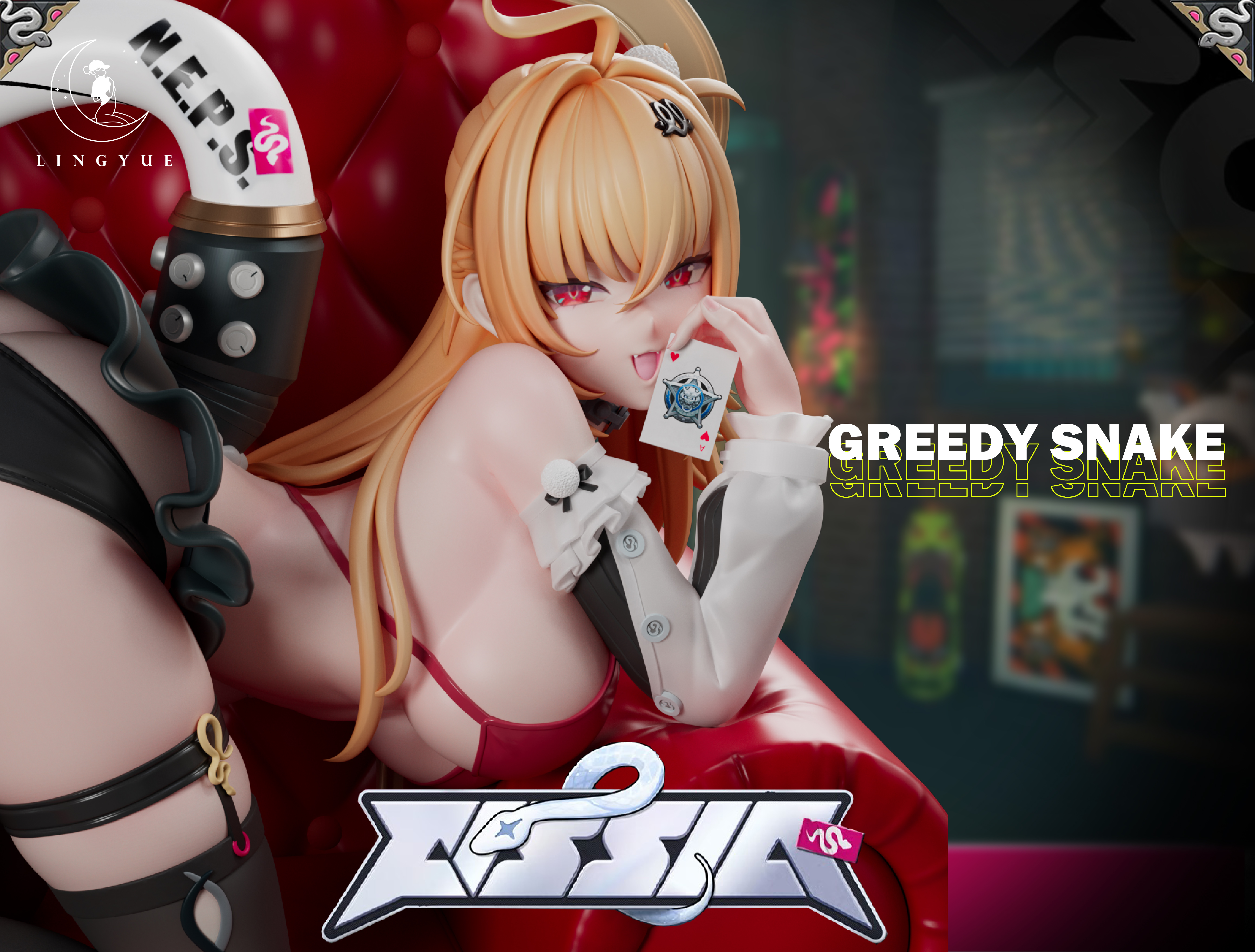【Pre-sale】1/6 Scale Greedy Snake Cissia-Zenless Zone Zero-LingYue Studio