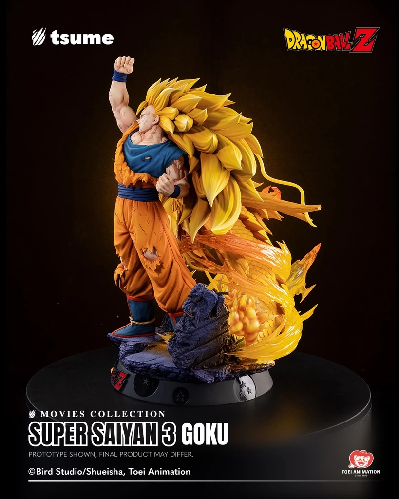 【Pre-sale】1/4 Scale Super Saiya 3 Goku-Dragon Ball-Tsume Studio