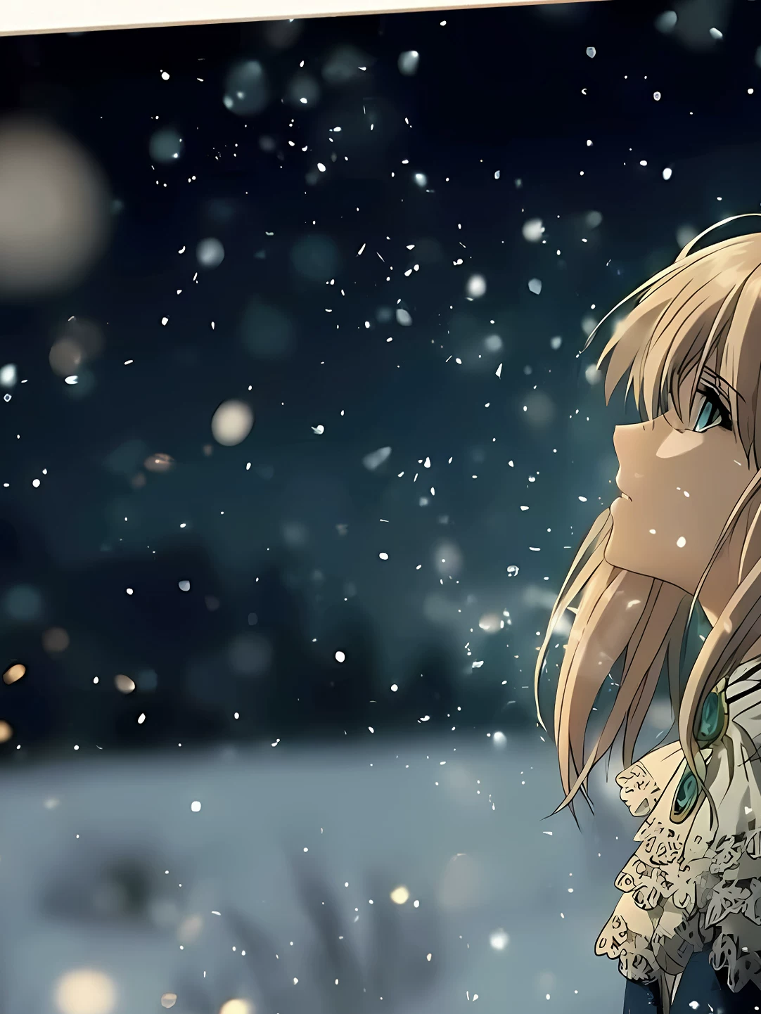 【Pre-sale】Decorative Painting of Snow Violet-XingKong Studio