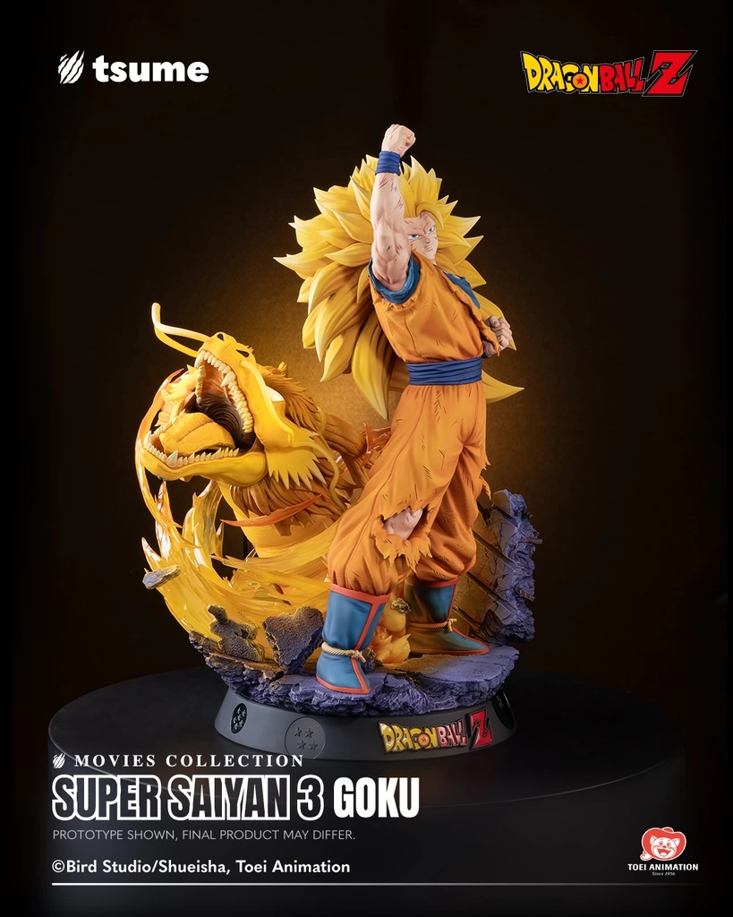 【Pre-sale】1/4 Scale Super Saiya 3 Goku-Dragon Ball-Tsume Studio