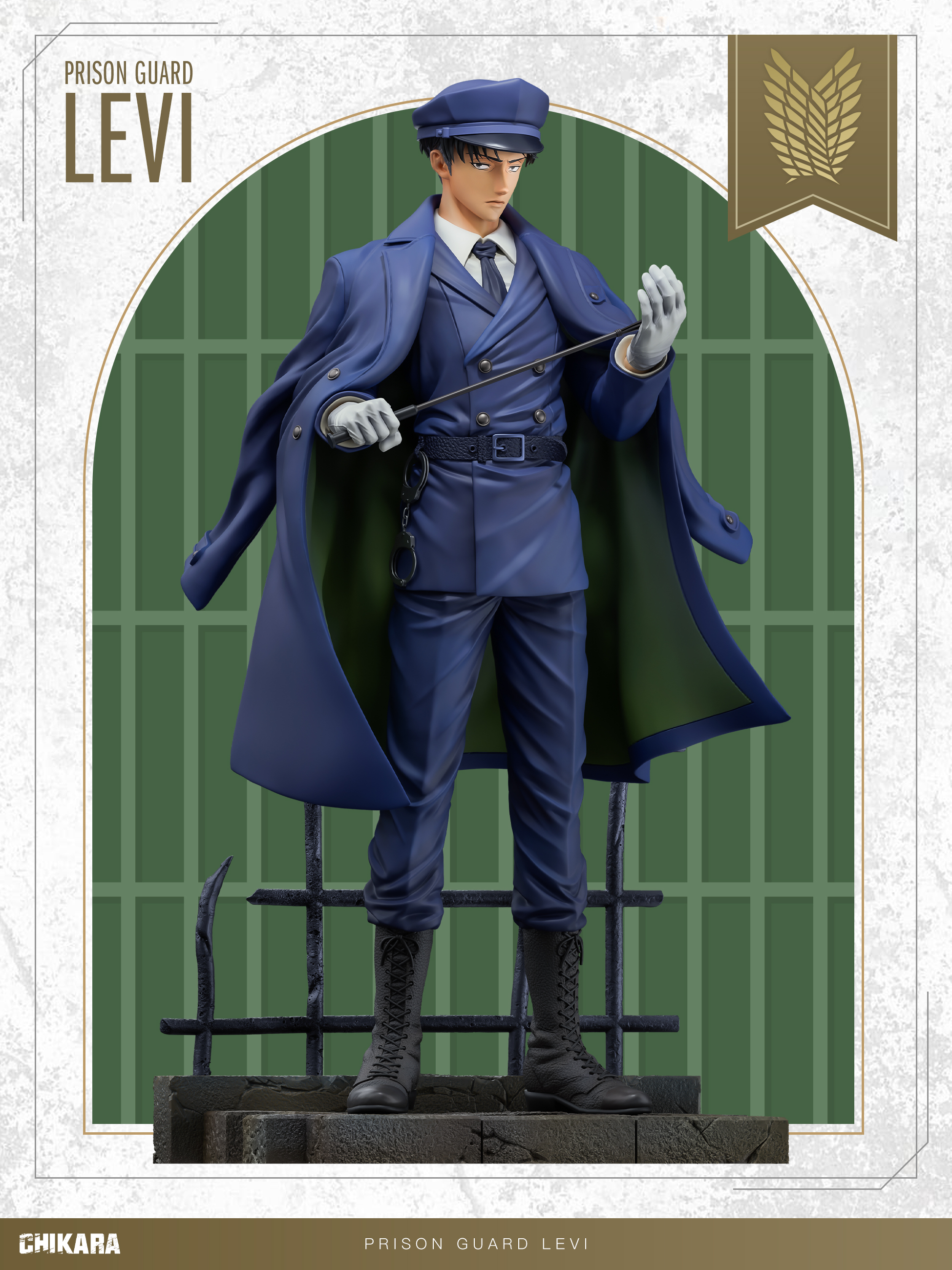 【Pre-sale】1/6 Scale Warden Levi-Attack on Titan-CHIKARA Studio
