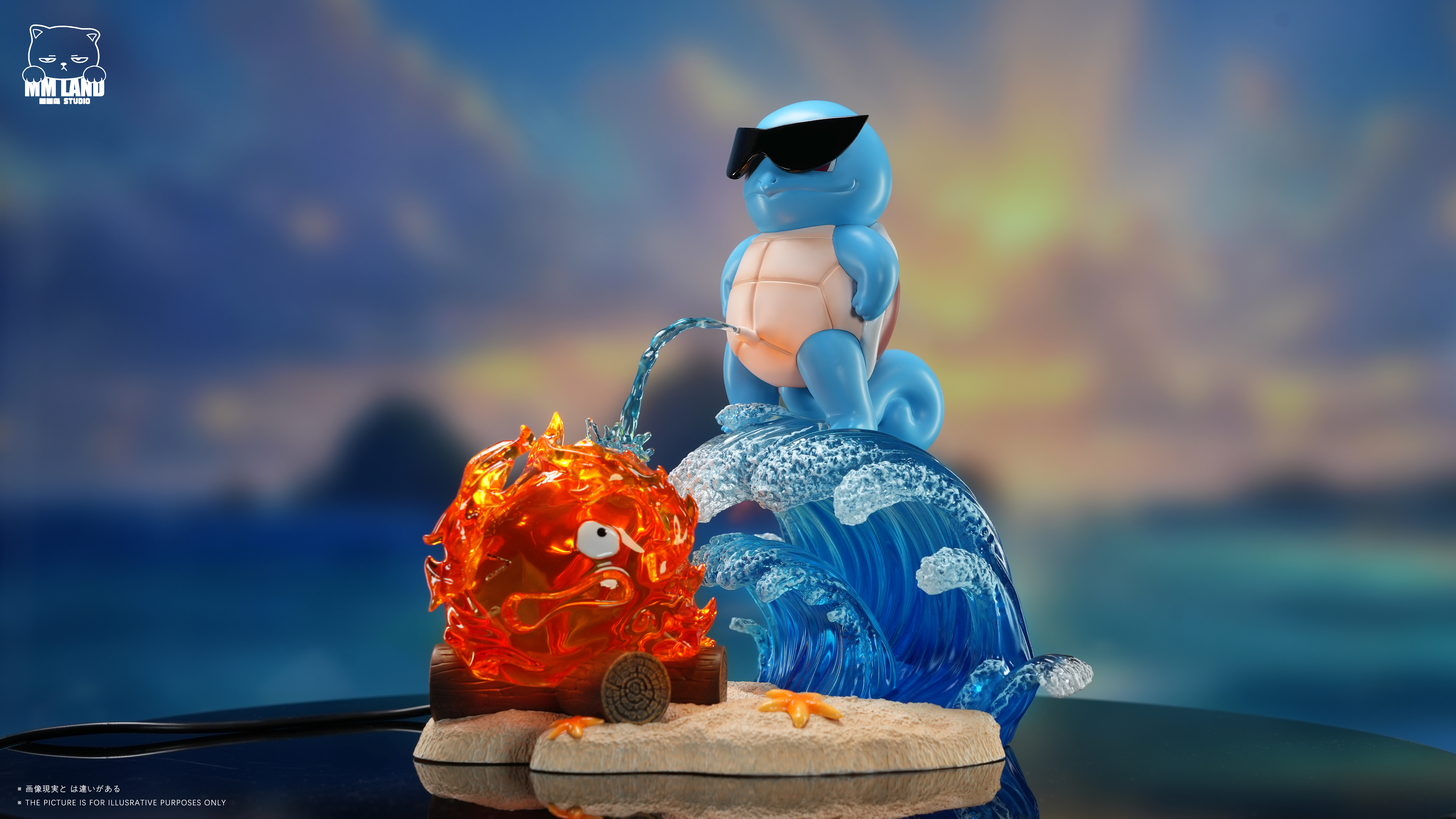 【Pre-sale】Calcifer and Squirtle-MMLAND Studio