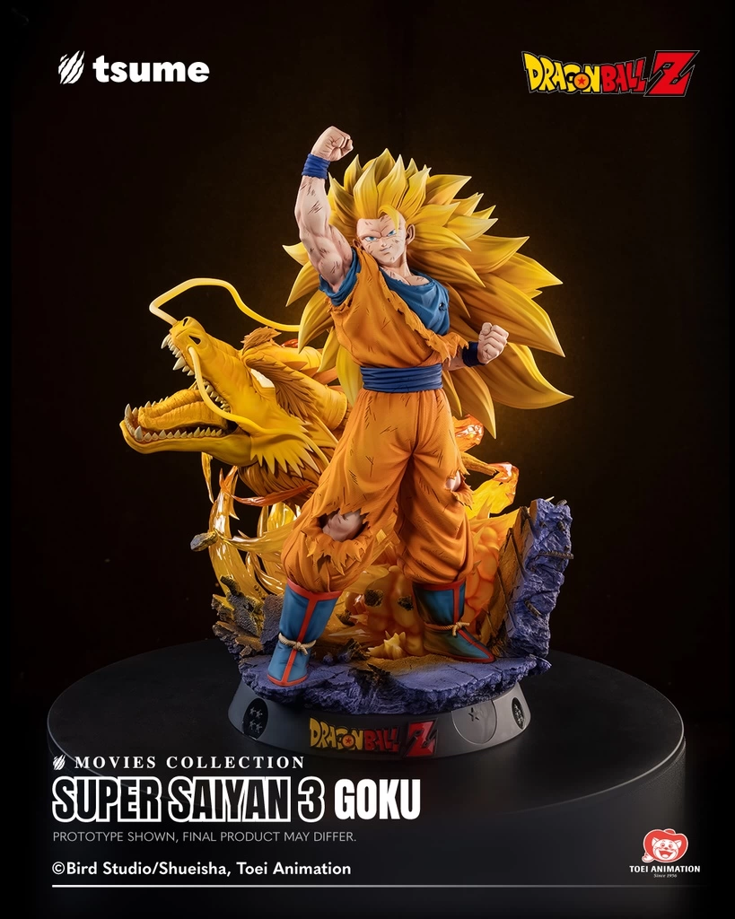 【Pre-sale】1/4 Scale Super Saiya 3 Goku-Dragon Ball-Tsume Studio