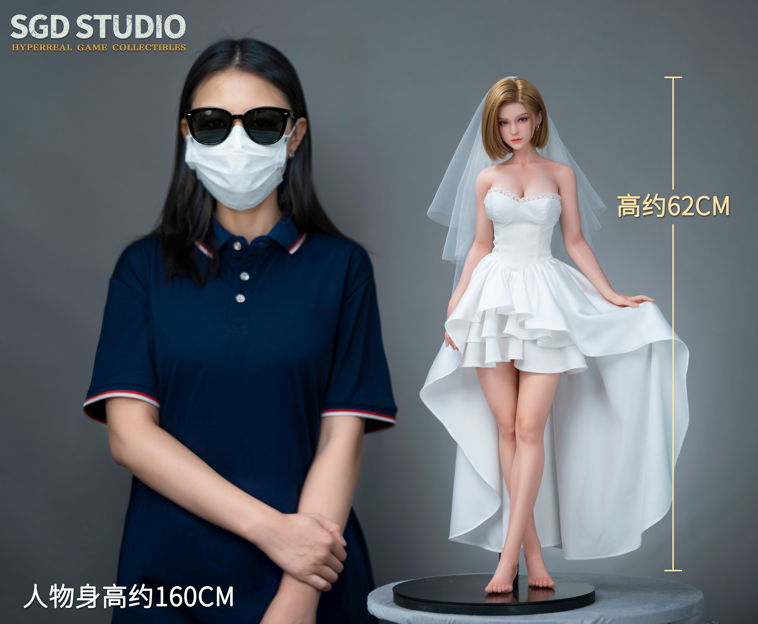 【Pre-sale】1/3 Scale 008 Android 18-Dragon ball-SGD Studio