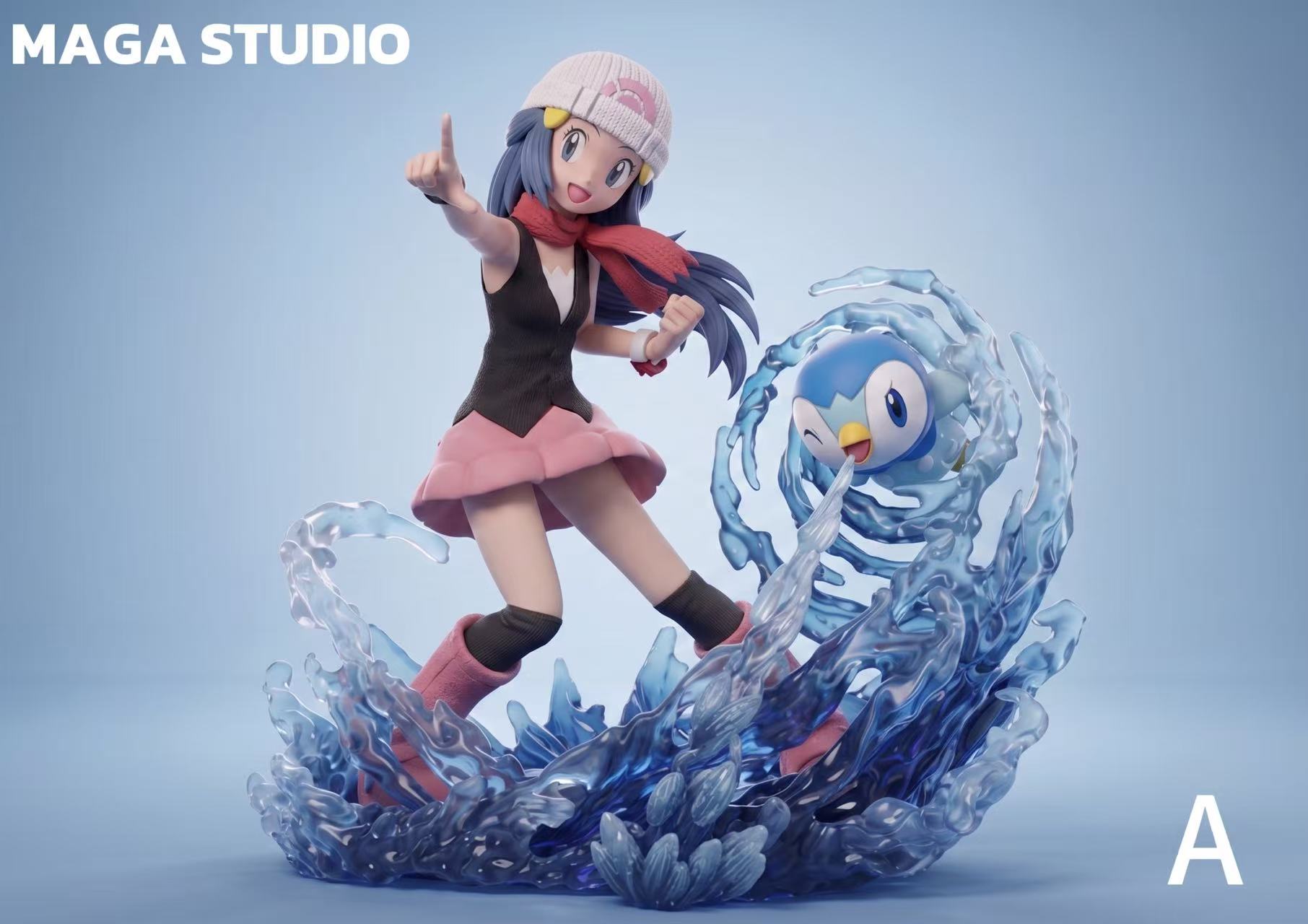 【Pre-sale】1/20 Scale Winter Dawn and Piplup-Pokemon-Maga Studio