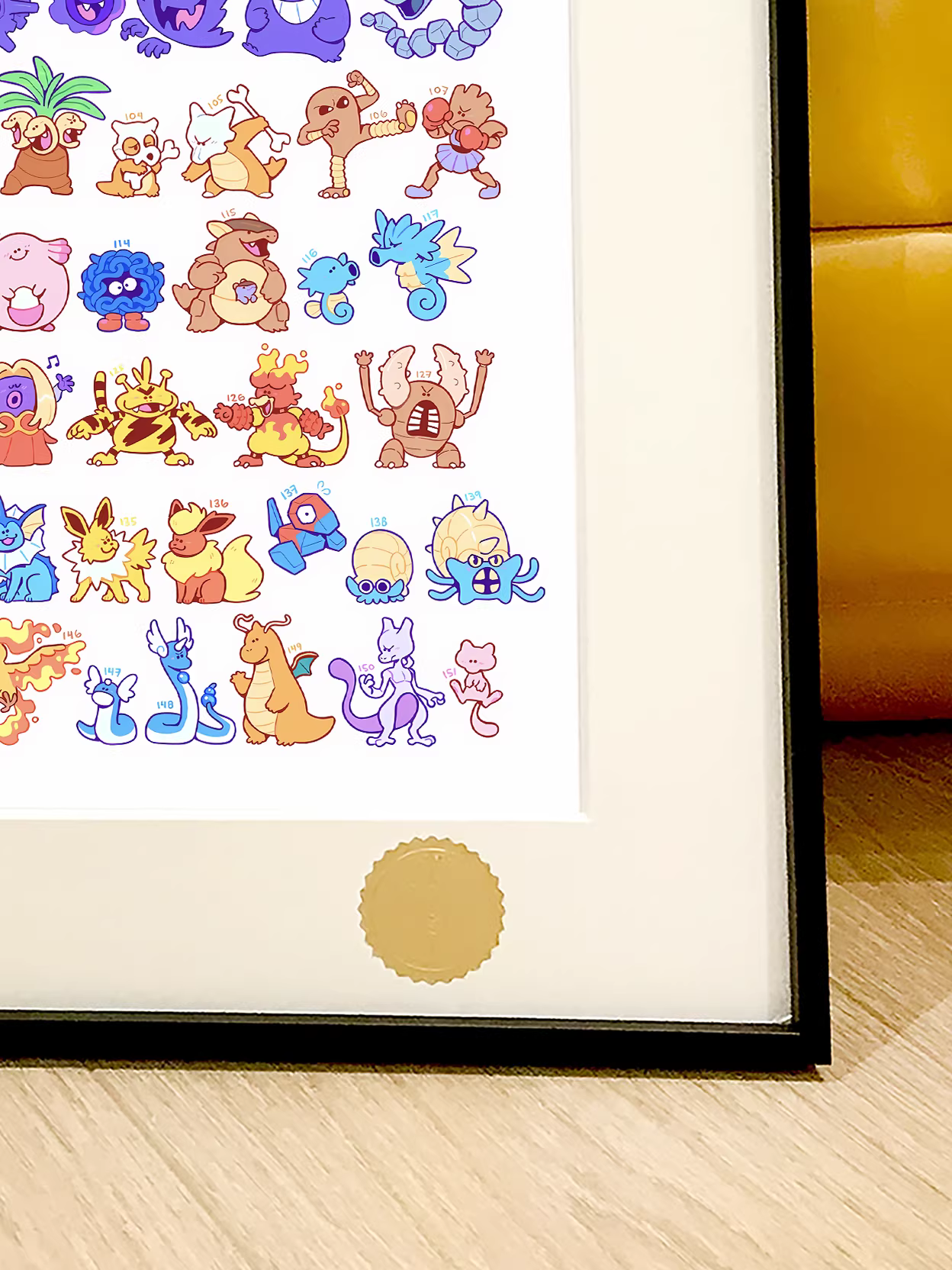 【Pre-sale】Decorative Painting of Q Version 30 Anniversary Pokemon-XingKong Studio