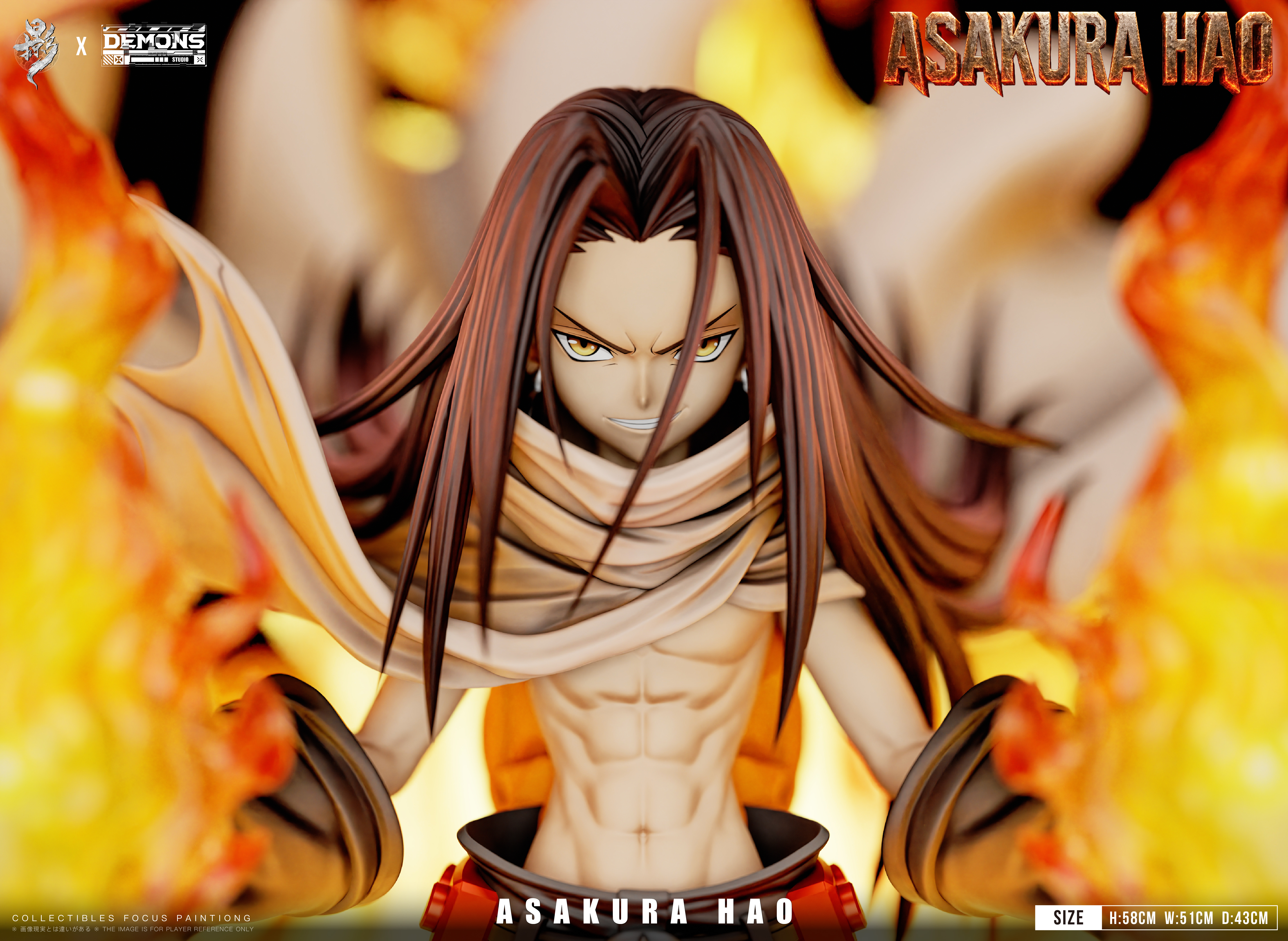 【Pre-sale】002 Asakura Hao-SHAMAN KING-LueYing Studio and Demons Studio