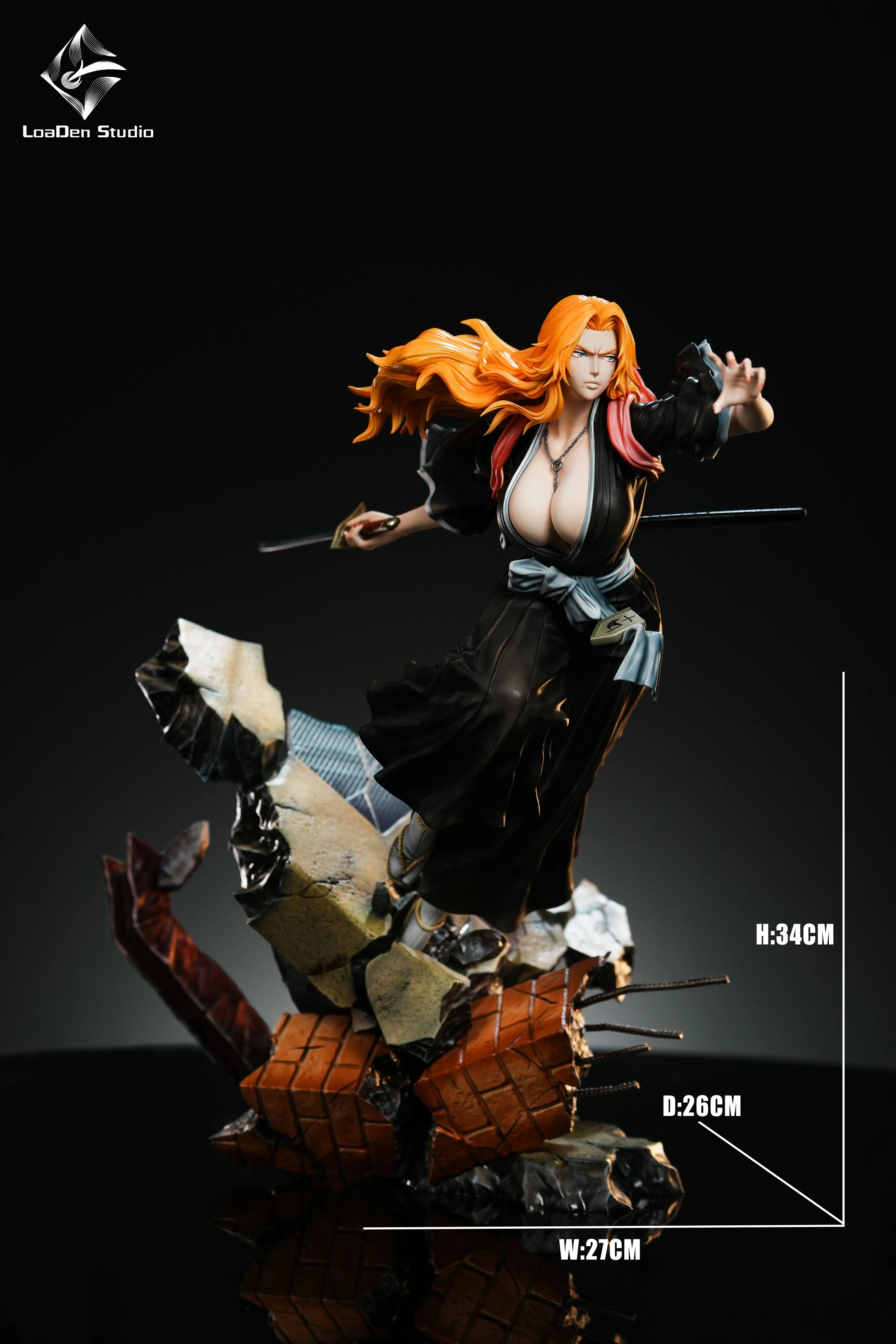 【Pre-sale】1/6 Scale Matsumoto Rangiku-LoaDen Studio