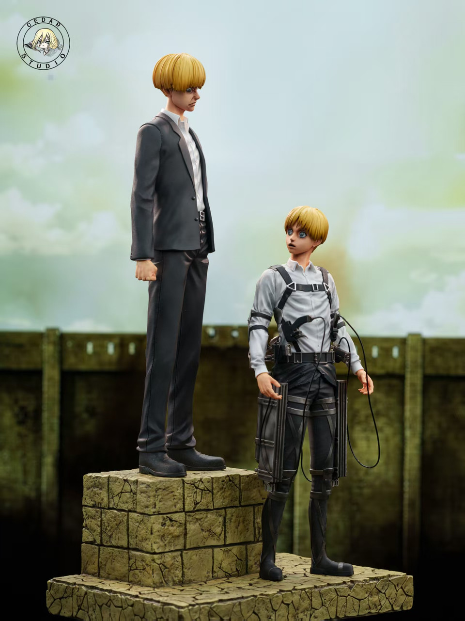 【Pre-sale】Yelena and Armin-Attack on Titan-Cedar Studio