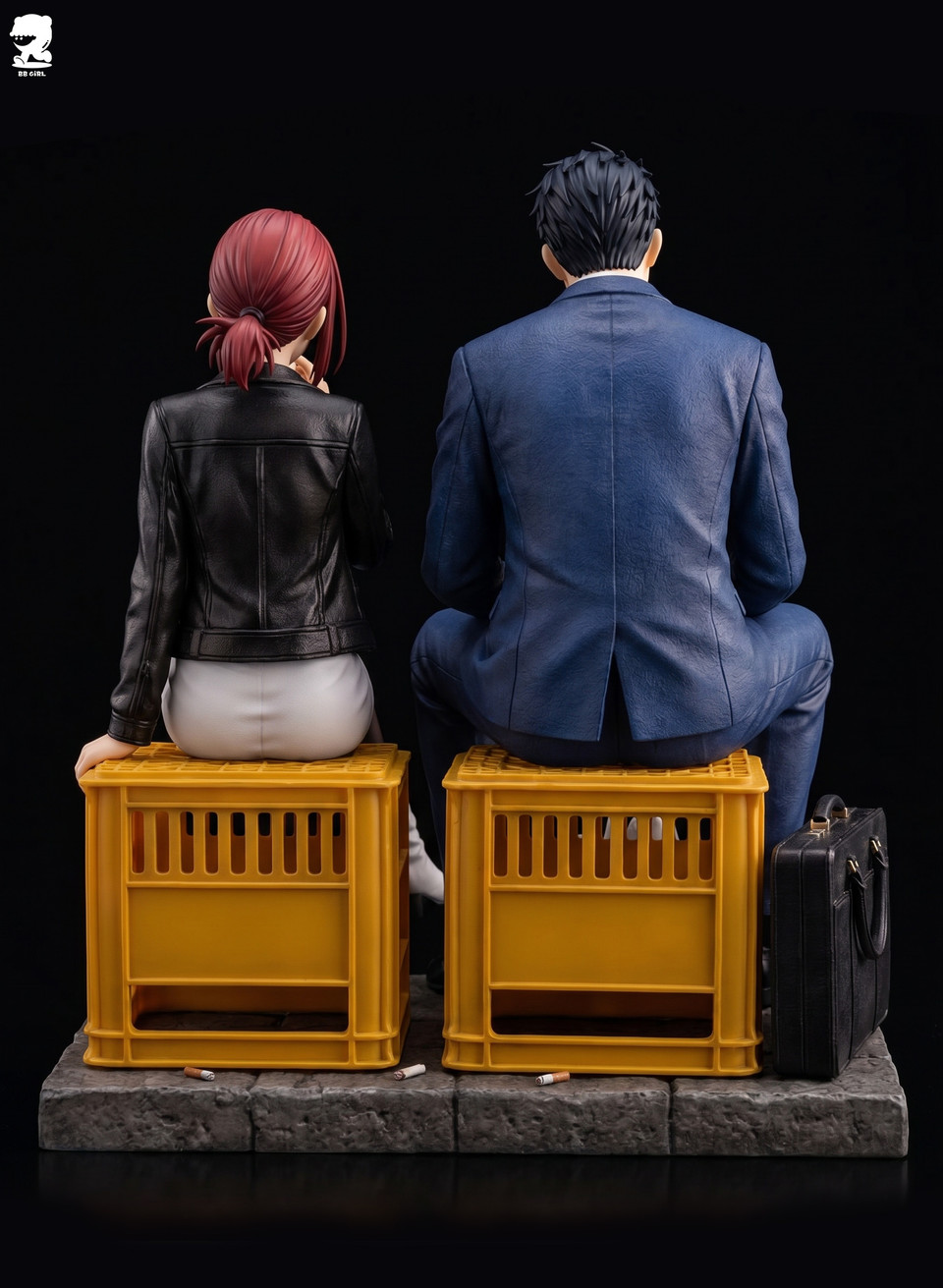 【Pre-sale】1/6 Scale Sasaki and Tayama-Smoking Behind the Supermarket-BB Girl Studio
