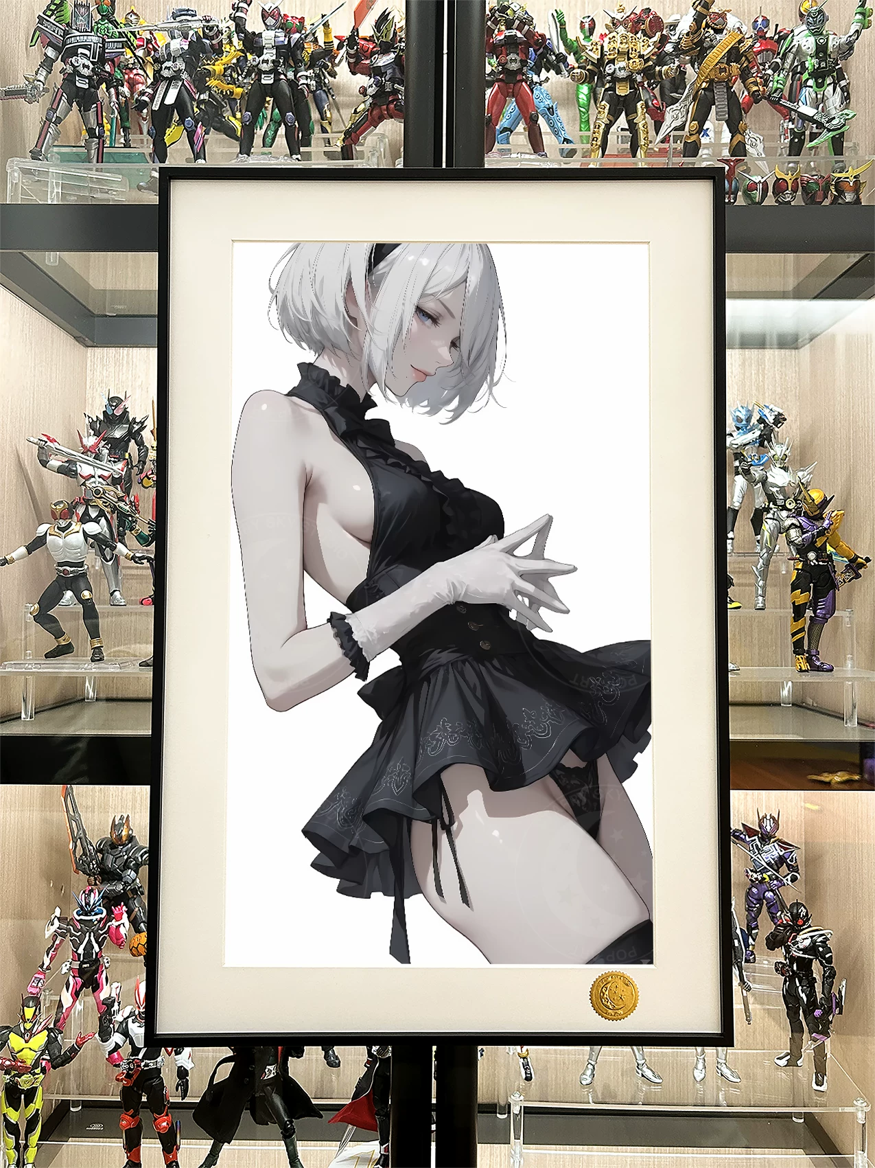 【Pre-sale】Decorative Painting of Black Dress 2B-NieR:Automata-XingKong Studio