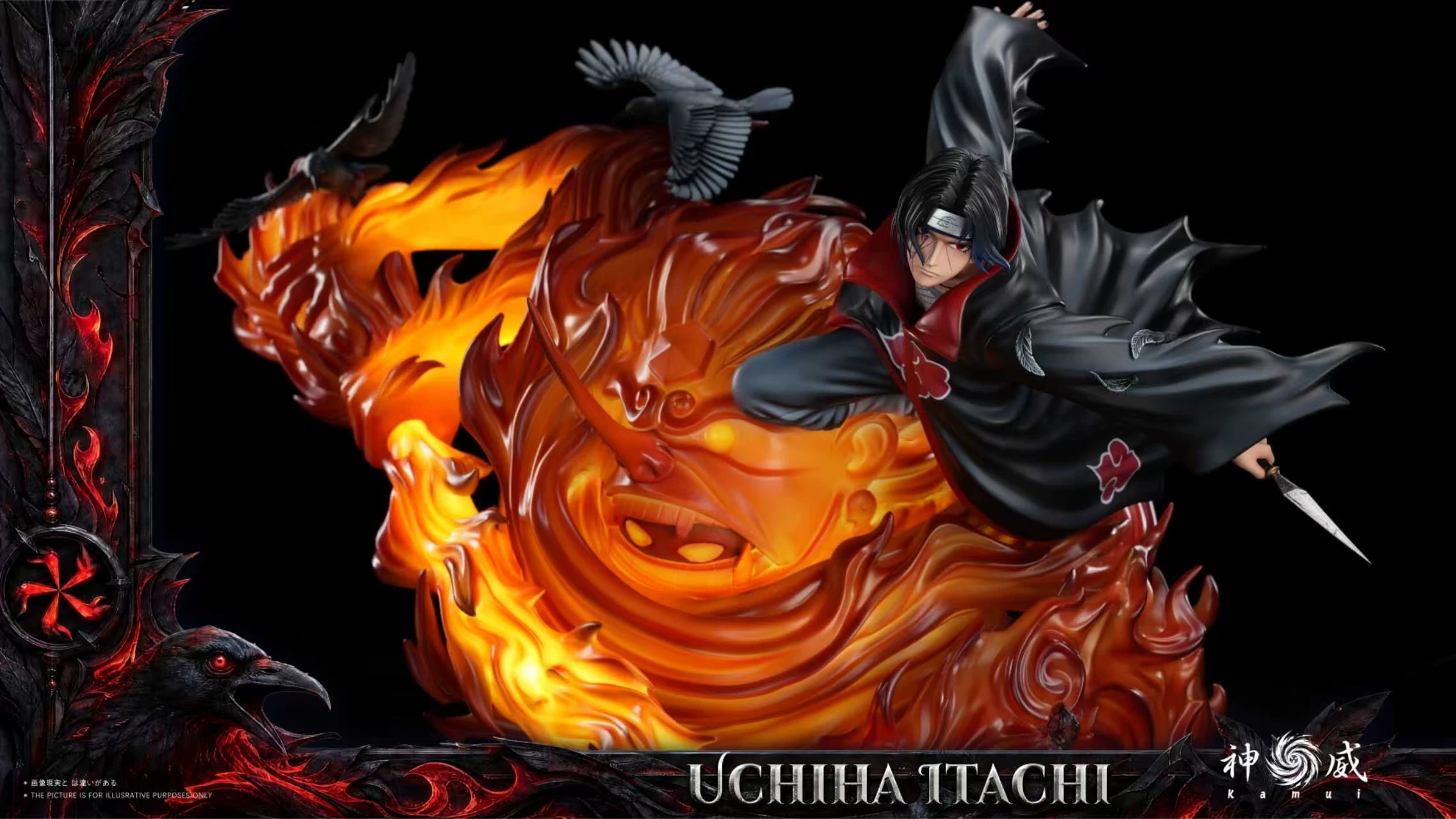 【Pre-sale】1/6 Scale Uchiha Itachi-Naruto-Kamui Studio