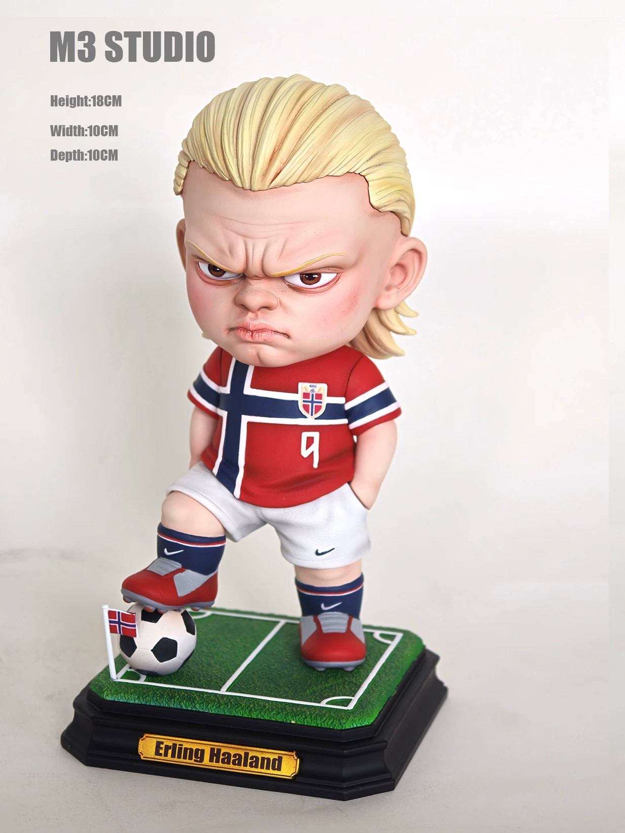 【Pre-sale】Q Version Football Haaland-M3 Studio