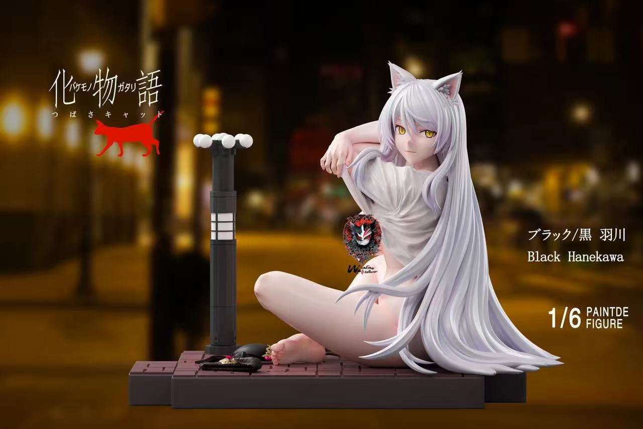 【Pre-sale】1/6 Scale Yani Neko and Black Hanekawa-Chainsmoker Cat-Hero Goblin Studio