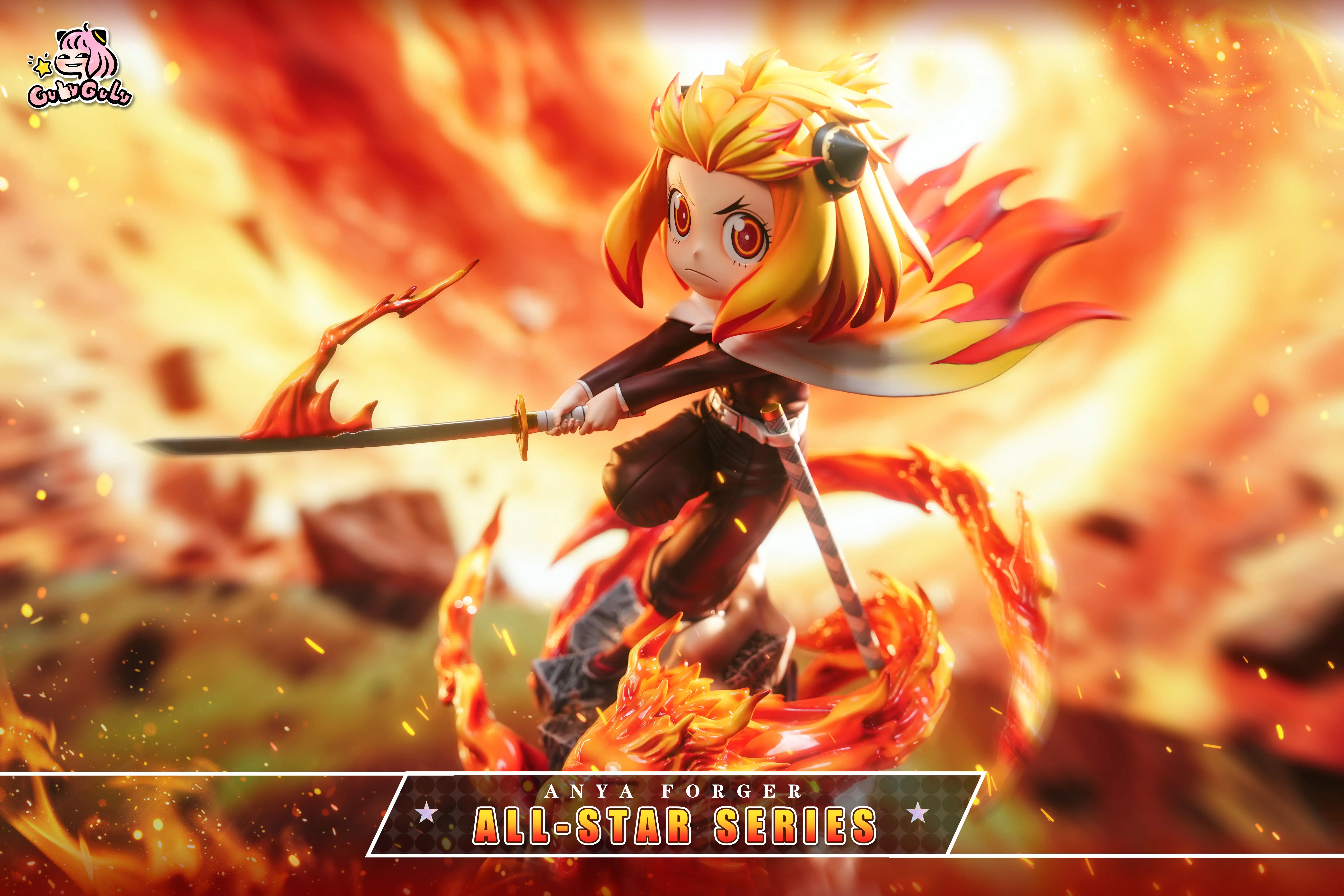 【Pre-sale】Anya COS Rengoku Kyoujurou-SPY X FAMILY-GULUGULU Studio