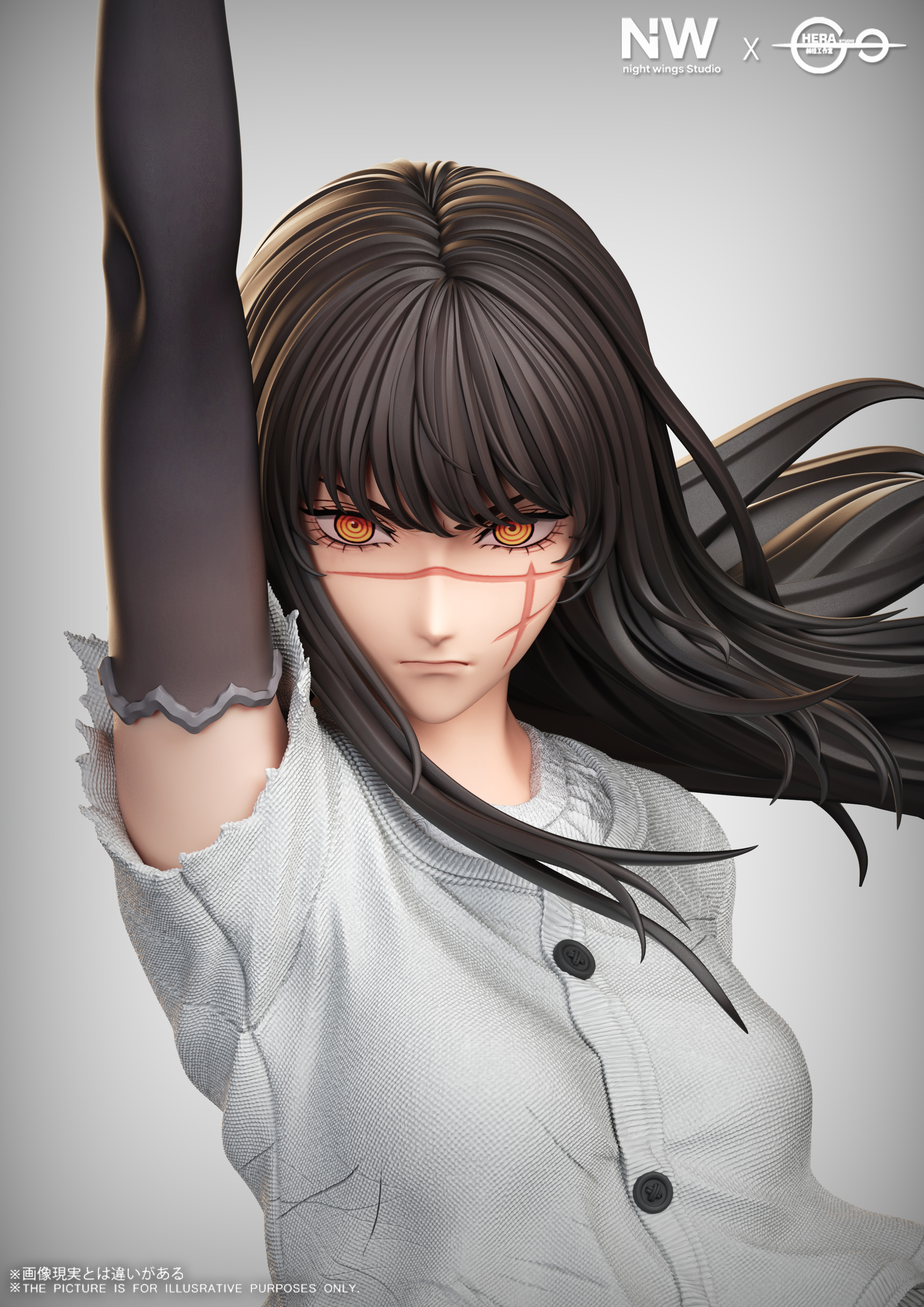 【Pre-sale】1/6 and 1/4 Scale War Devil Yoru-Chainsaw Man-Night Wing Studio × Hera Studio