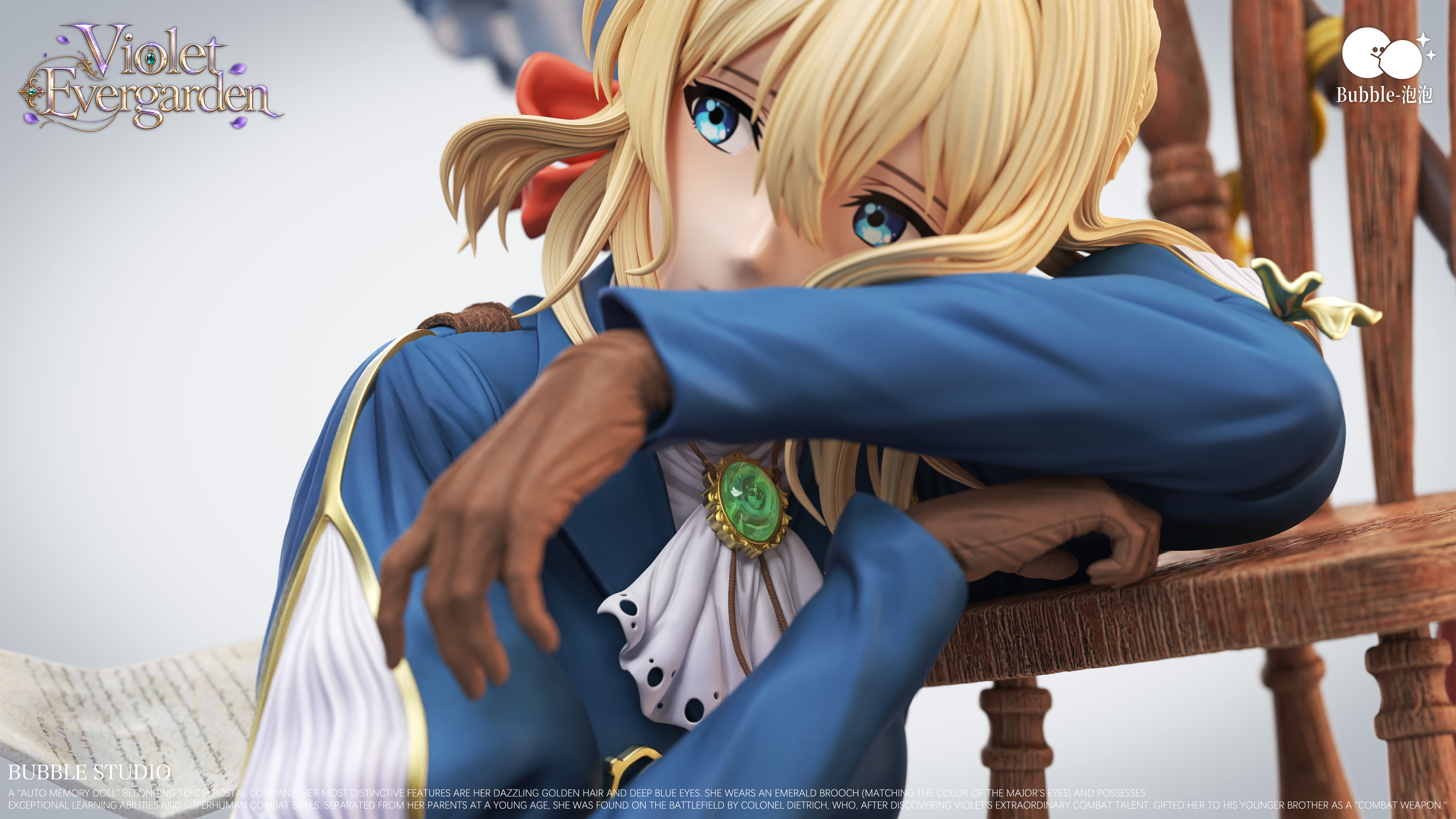 【Pre-sale】1/6 and 1/4 Scale Violet-Violet Evergarden-Bubble Studio