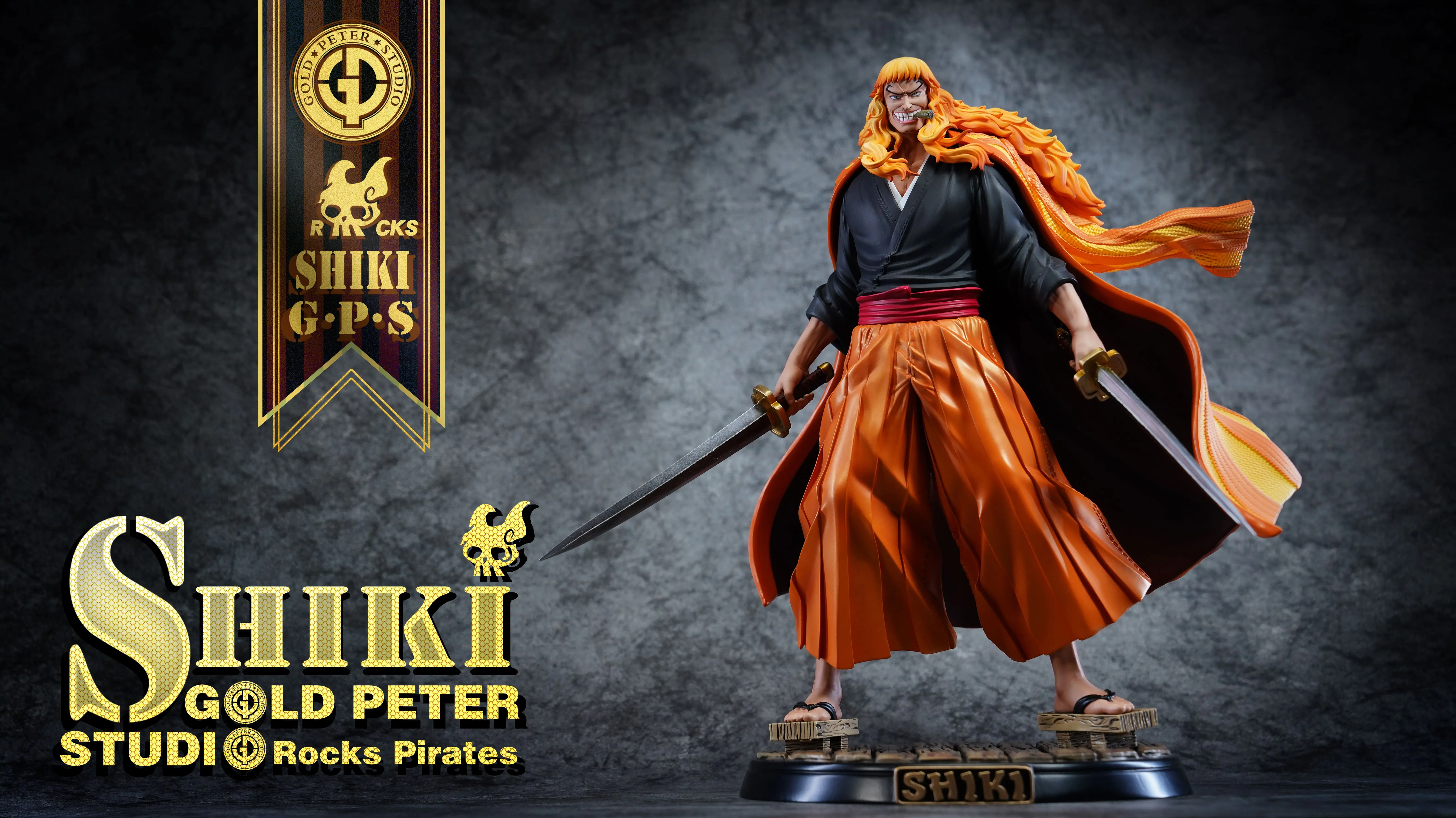 【Pre-sale】1/8 Scale Shiki-One Piece-GOLD PETER Studio