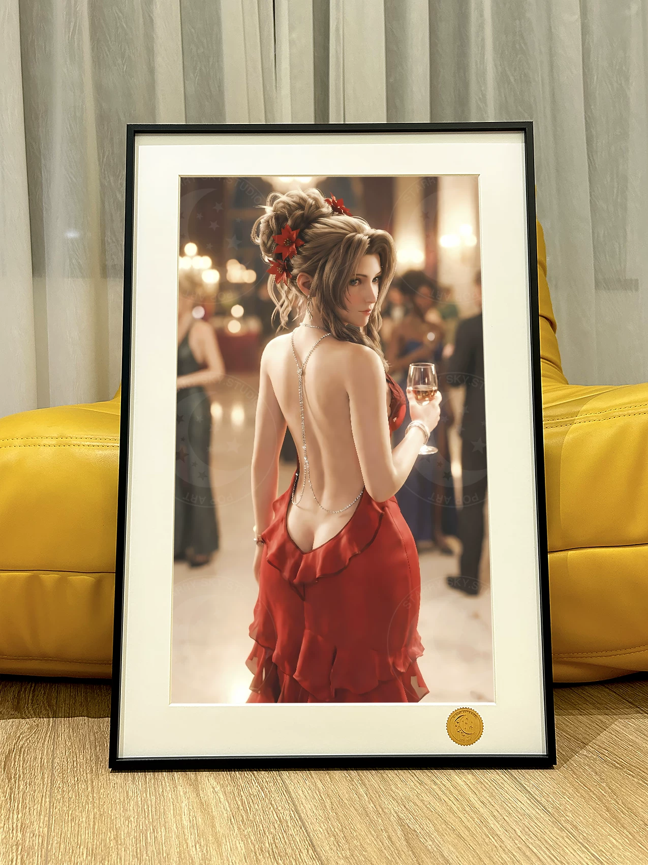 【Pre-sale】Decorative Painting of Night Party Tifa-XingKong Studio