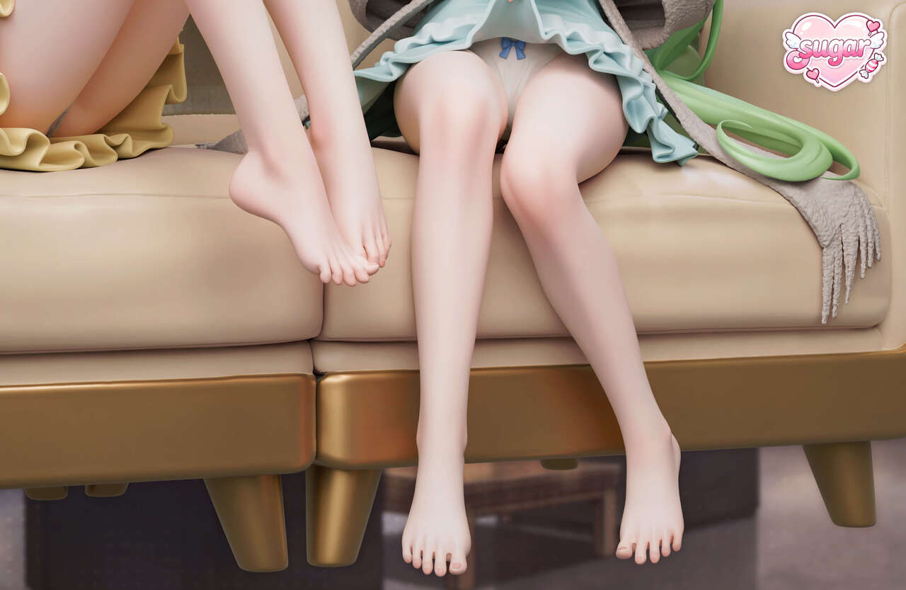 【Pre-sale】1/6 Scale Tachibana Hikari and Tachibana Nozomi-Blue Archive-Sugar Heart Studio