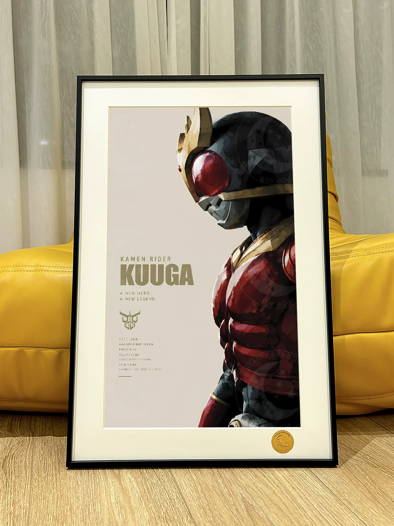 【Pre-sale】Decorative Painting of Kuuga-Masked Rider-XingKong Studio