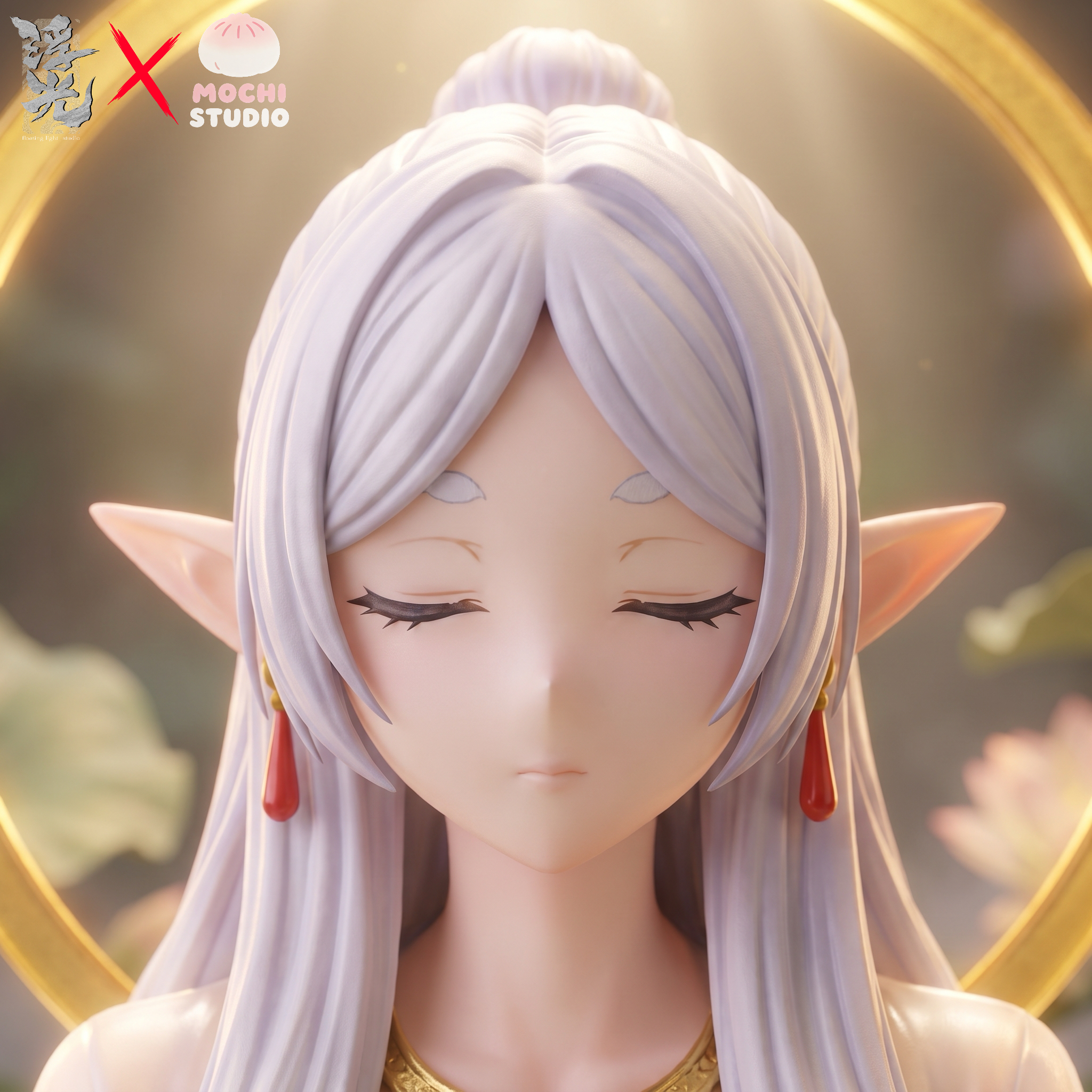【Pre-sale】1/6 and 1/4 Scale Praying Frieren-Frieren: Beyond Journey's End-Floating Light X MOCHI Studio