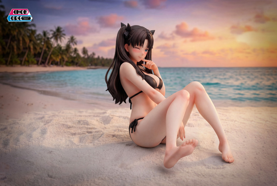 【Pre-sale】1/6 Scale Swimming Suit Saber and Tohsaka Rin-Fate/Grand Order-Demon Core Studio