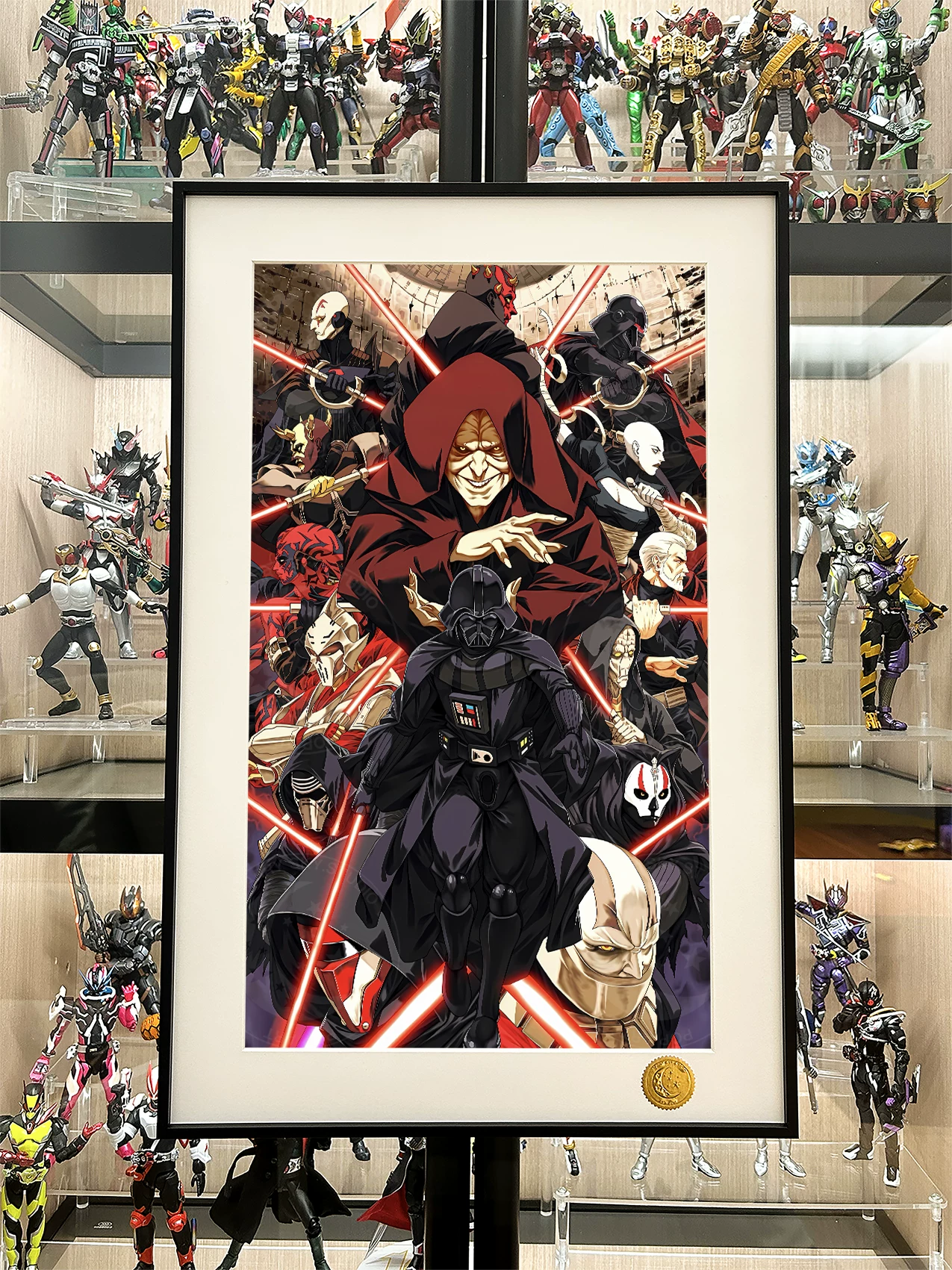 【Pre-sale】Decorative Painting of Darth Vader and The Mandalorian-Star Wars-XingKong Studio