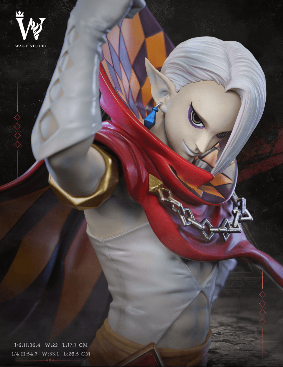 【Pre-sale】1/6 and 1/4 Scale Ghirahim-The Legend of Zelda-Wake Studio