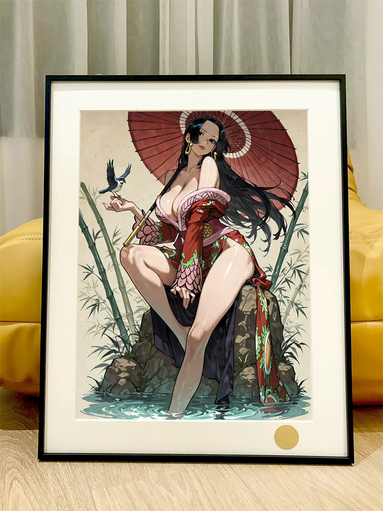 【Pre-sale】Decorative Painting of Japanese Style-Boa Hancock-One Piece-XingKong Studio