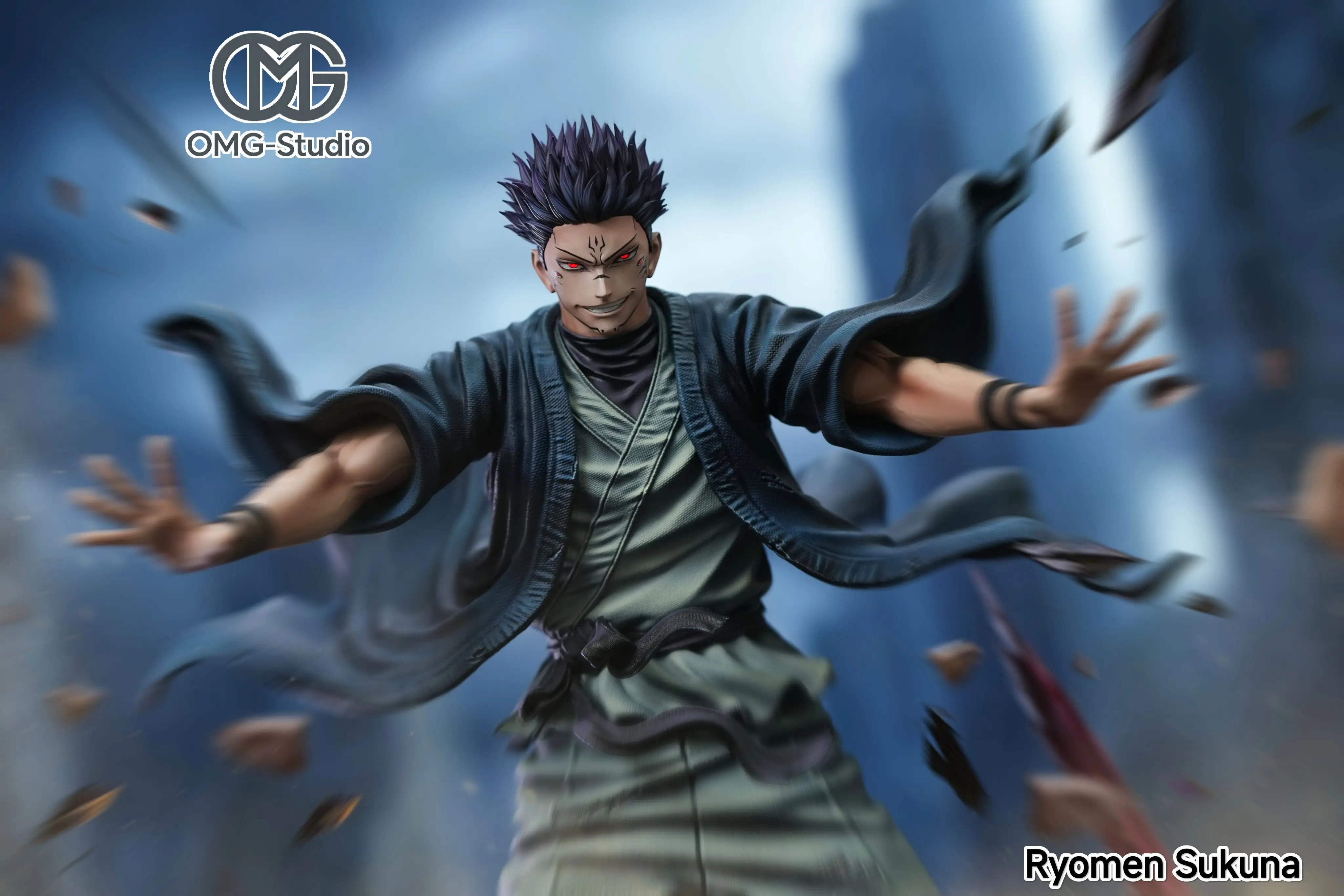 【Pre-sale】1/6 Scale Ryomen Sukuna-Jujutsu Kaisen-OMG Studio
