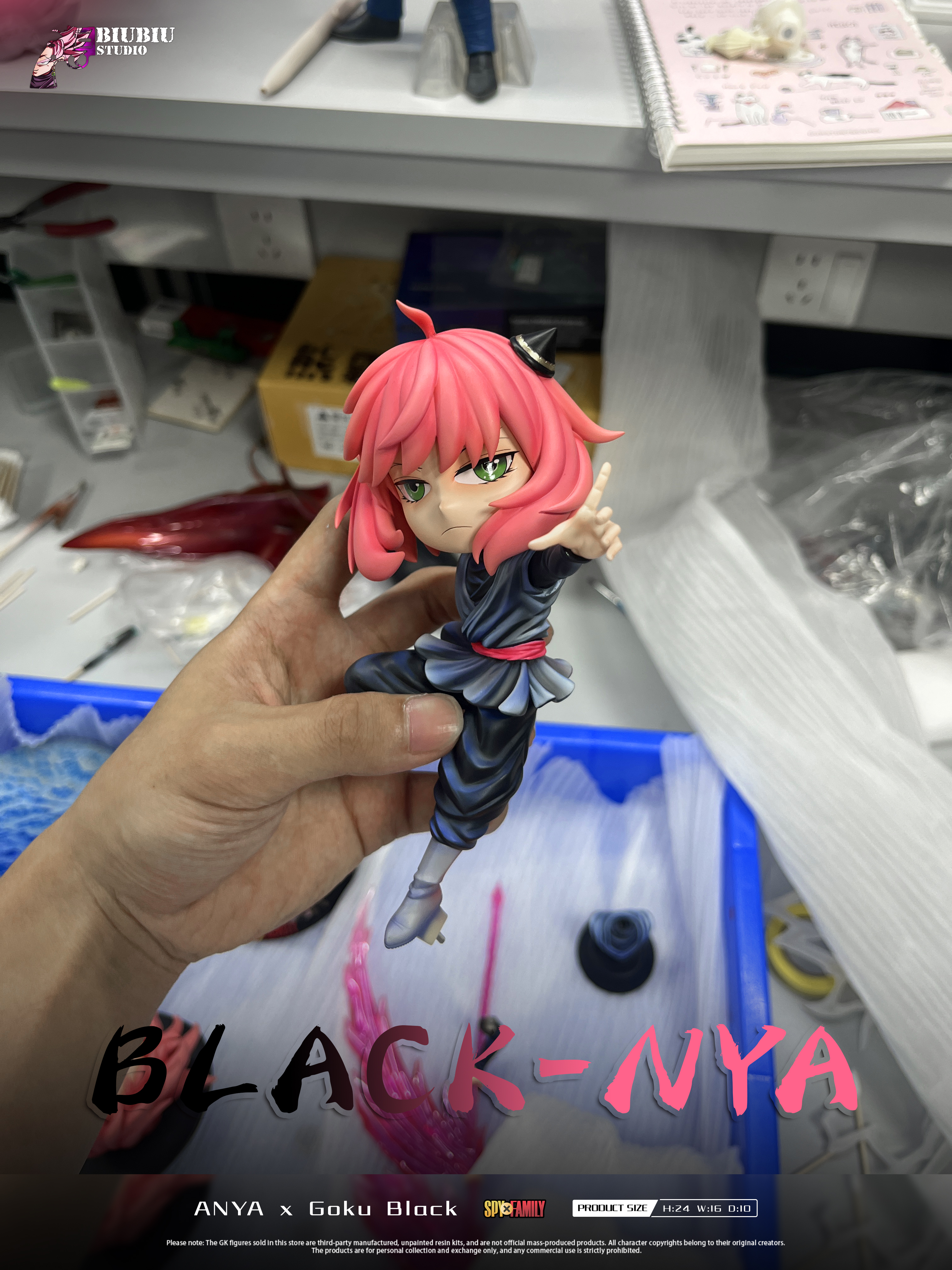 【Pre-sale】1/6 Scale Anya cos Super Saiyan Rosé-Biubiu Studio