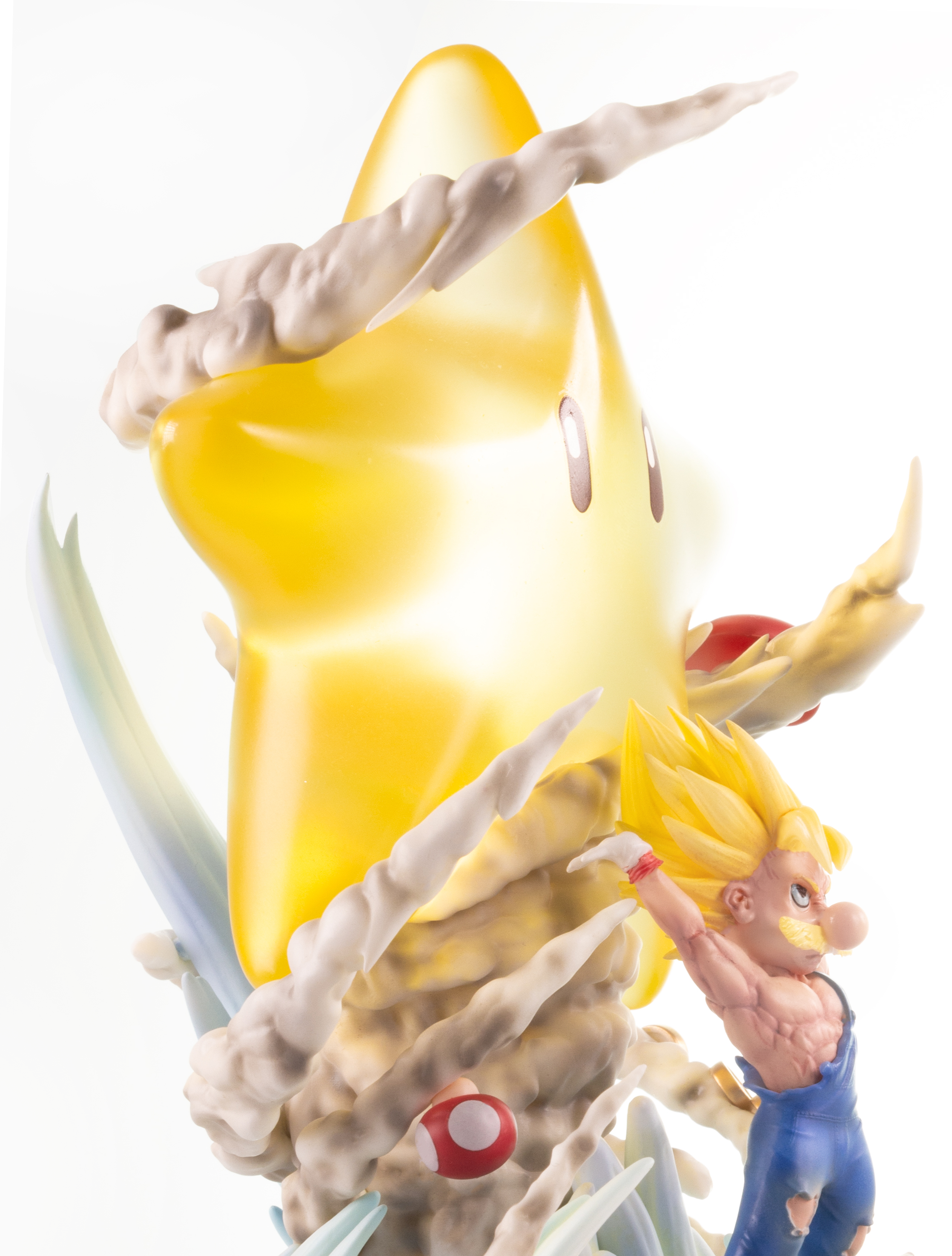 【Pre-sale】Super Saiyan Mario with LED-ChaoShe Studio