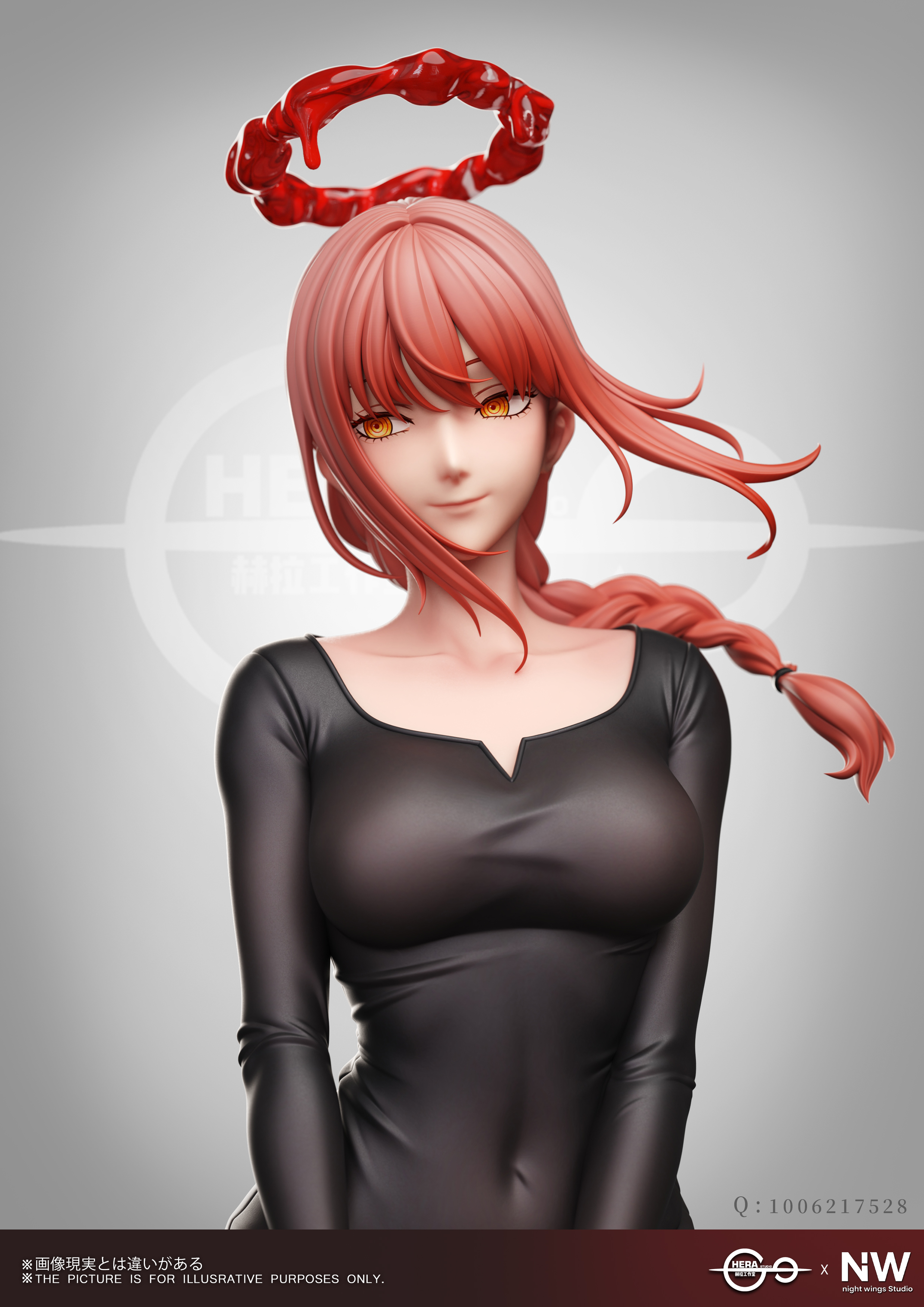 【Pre-sale】1/6 and 1/4 Scale Makima-Chainsaw Man-Night Wing Studio × Hera Studio