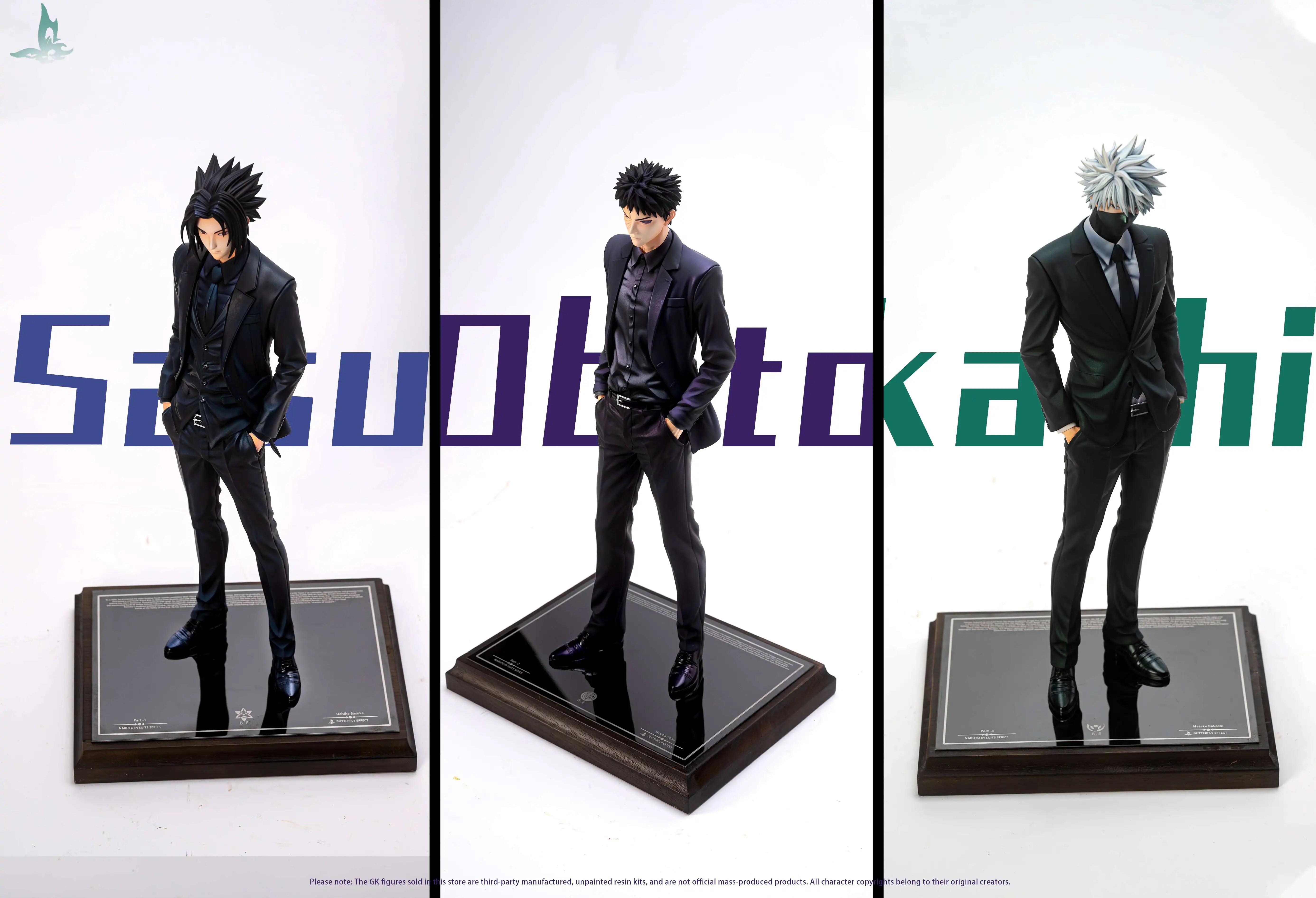 【Pre-sale】Sasuke, Obito and Kakashi-Naruto-Butterfly Effect Studio
