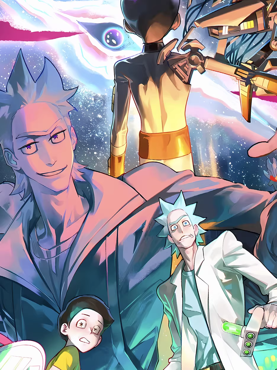 【Pre-sale】Decorative Painting of Rick and Morty-XingKong Studio