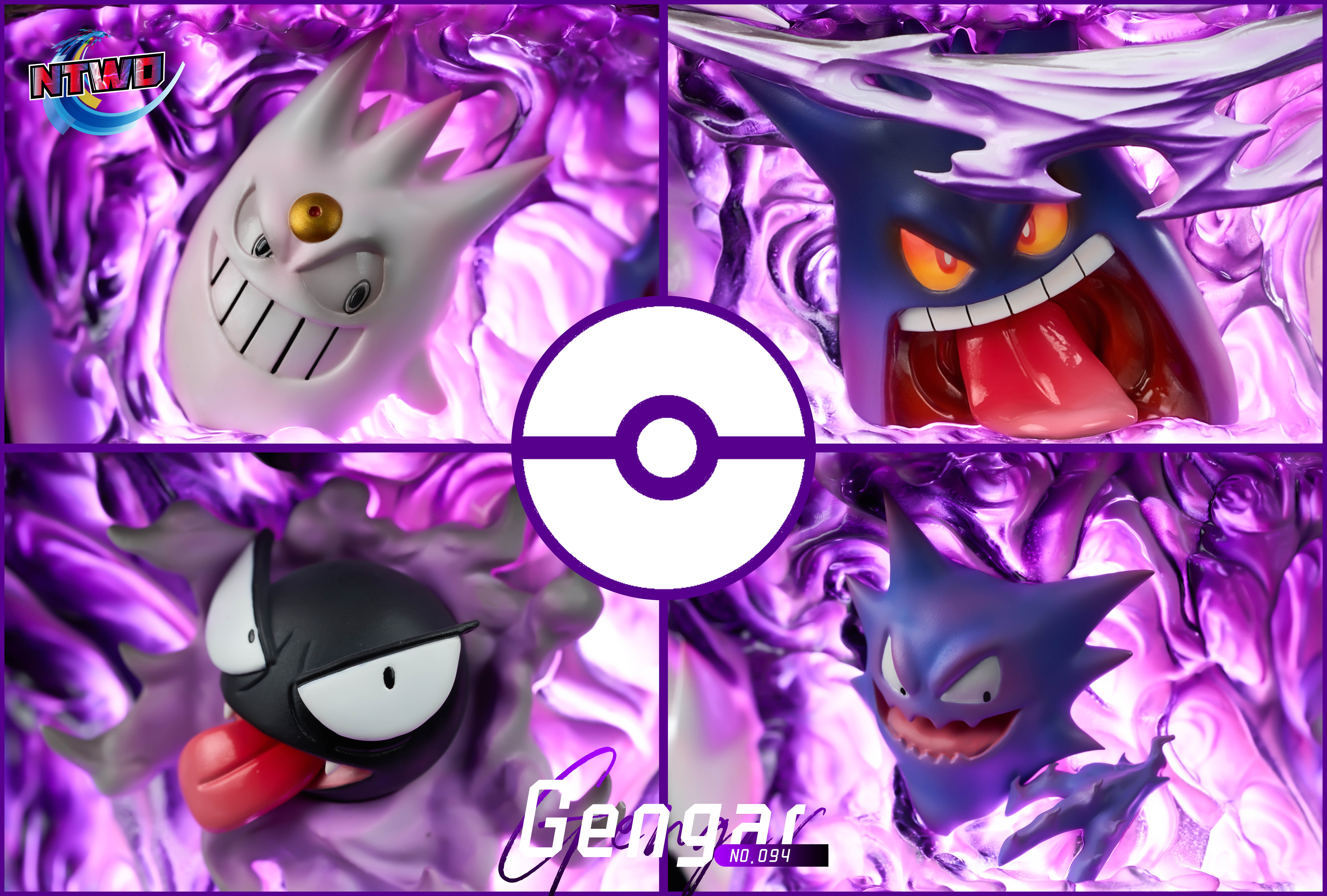 【Pre-sale】Black Gengar with LED-Ntwo Studio