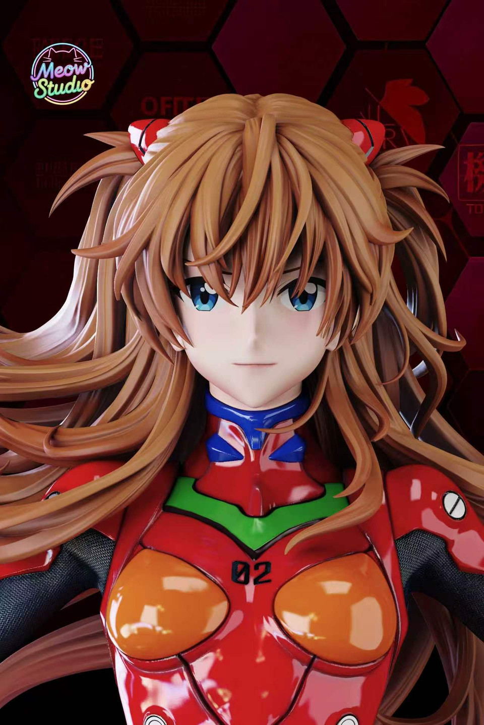 【Pre-sale】1/4 and 1/1 Scale Combat Suit Asuka-EVA-Meow Studio