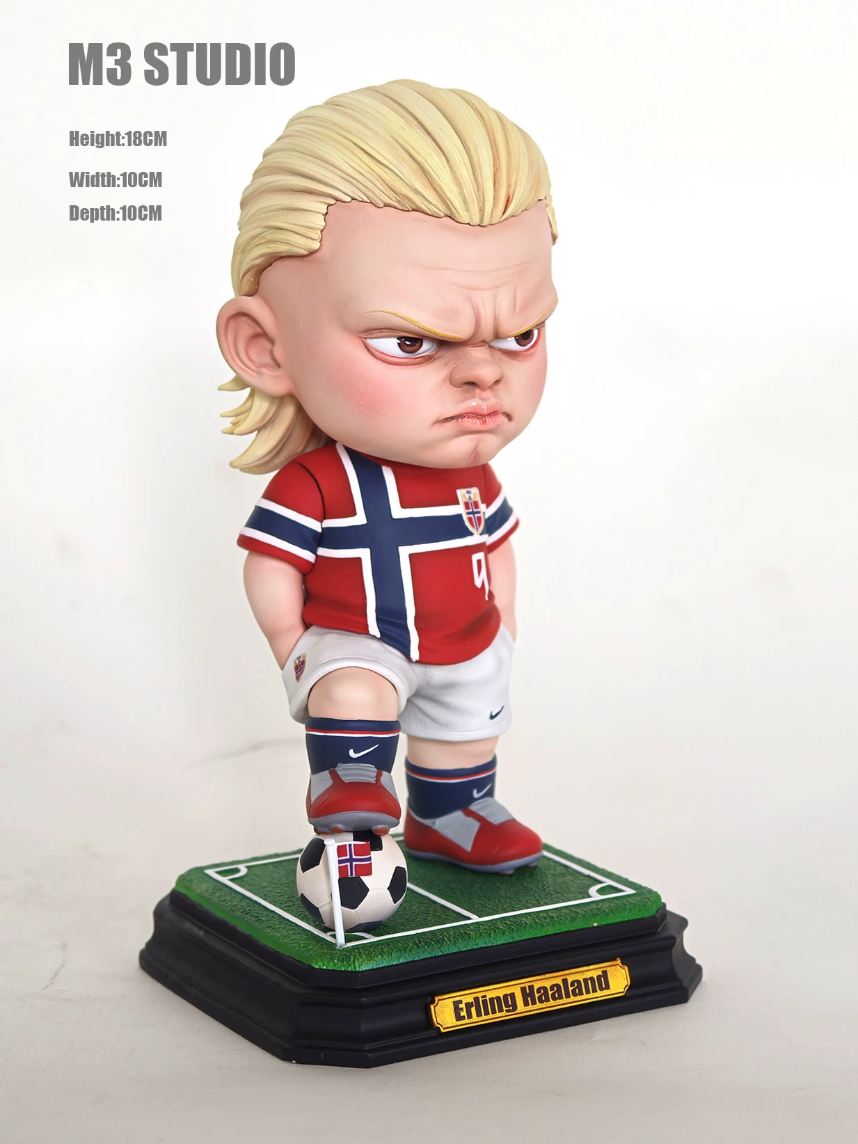 【Pre-sale】Q Version Football Haaland-M3 Studio