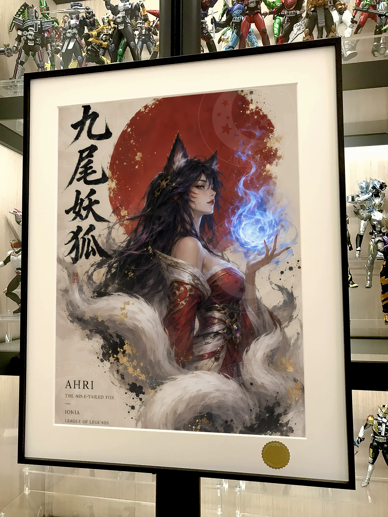 【Pre-sale】Decorative Painting of Ahri-League of Legends-XingKong Studio
