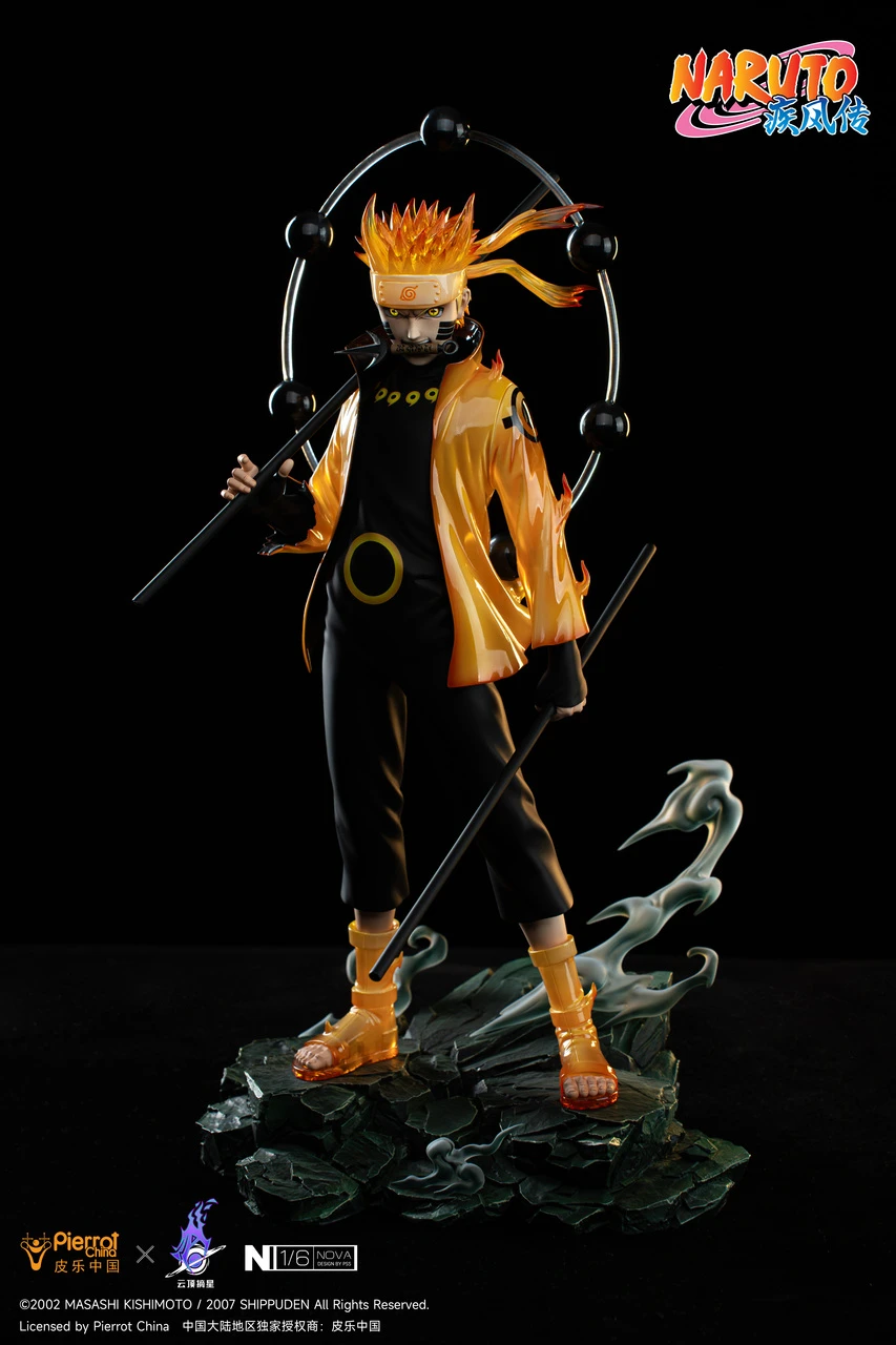 【Pre-sale】1/6 Scale Naruto Uzumaki and Sasuke Uchiha with LED Licensed-PickStar Studio