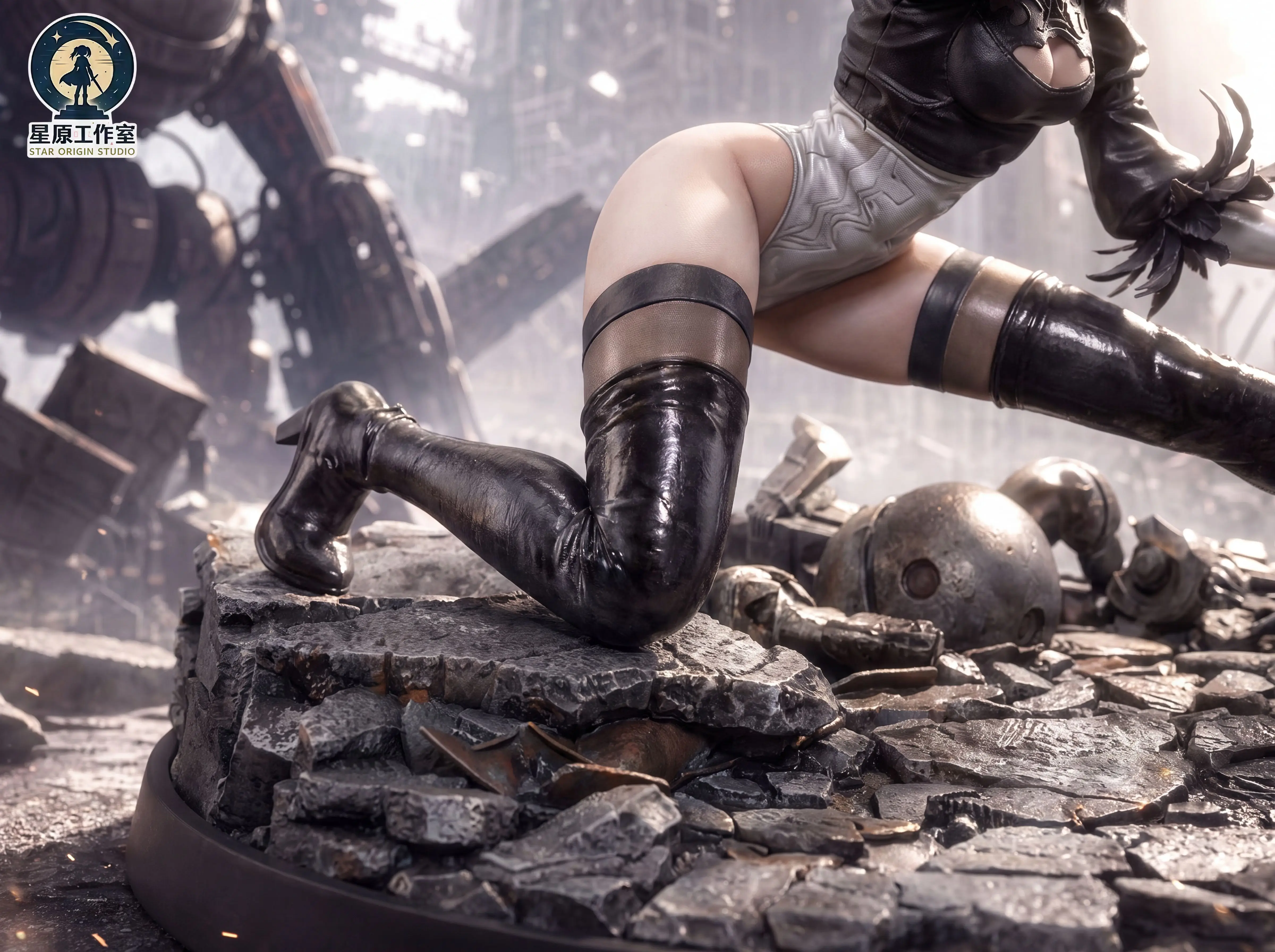 【Pre-sale】1/6 and 1/4 Scale NieR 2B Apocalyptic Warrior Maiden-NieR:Automata-Star Origin Studio
