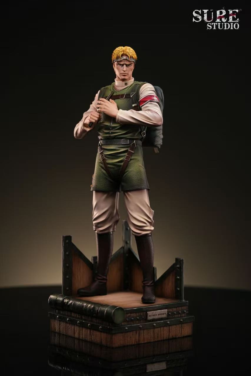 【Pre-sale】1/6 Scale Reiner Braun and Zeke Jaeger-Attack on Titan-Sure Studio
