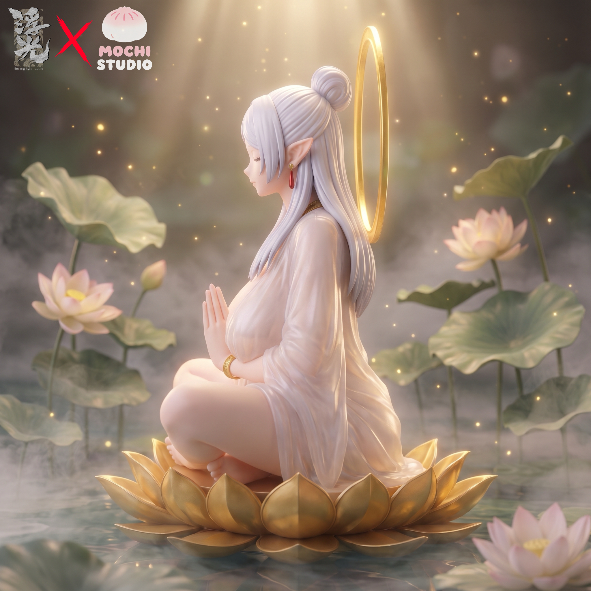 【Pre-sale】1/6 and 1/4 Scale Praying Frieren-Frieren: Beyond Journey's End-Floating Light X MOCHI Studio