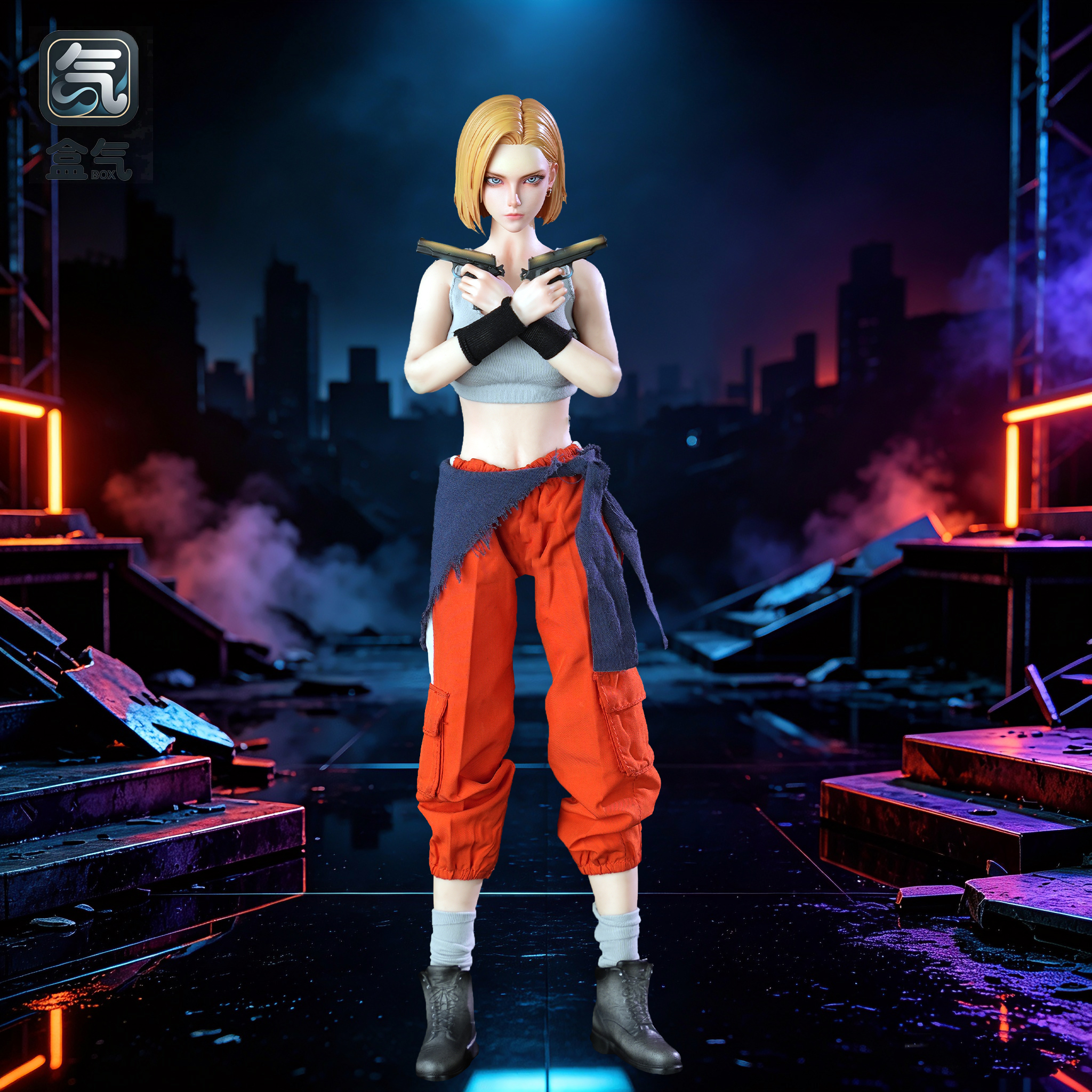 【Pre-sale】1/6 Scale Android 18-Dragon Ball-BoxQi Studio