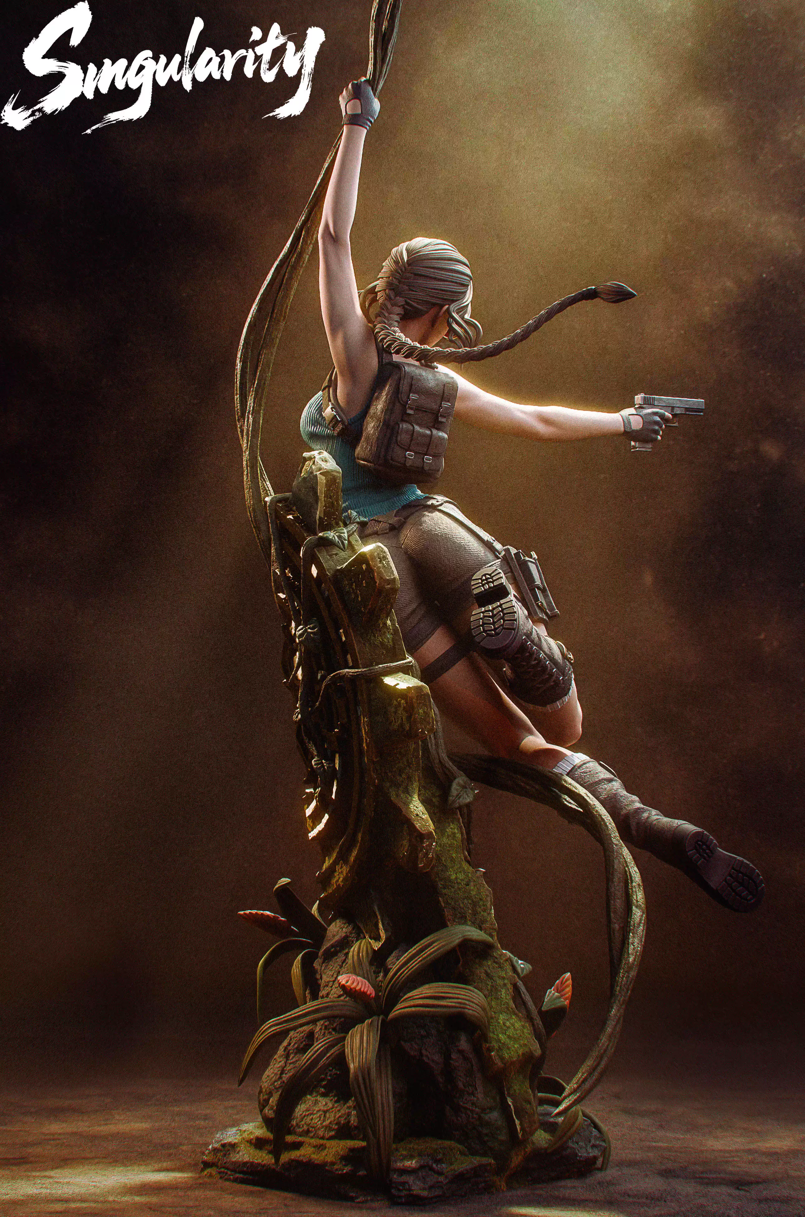 【Pre-sale】1/6 and 1/4 Scale Lara Croft-Singularity Studio