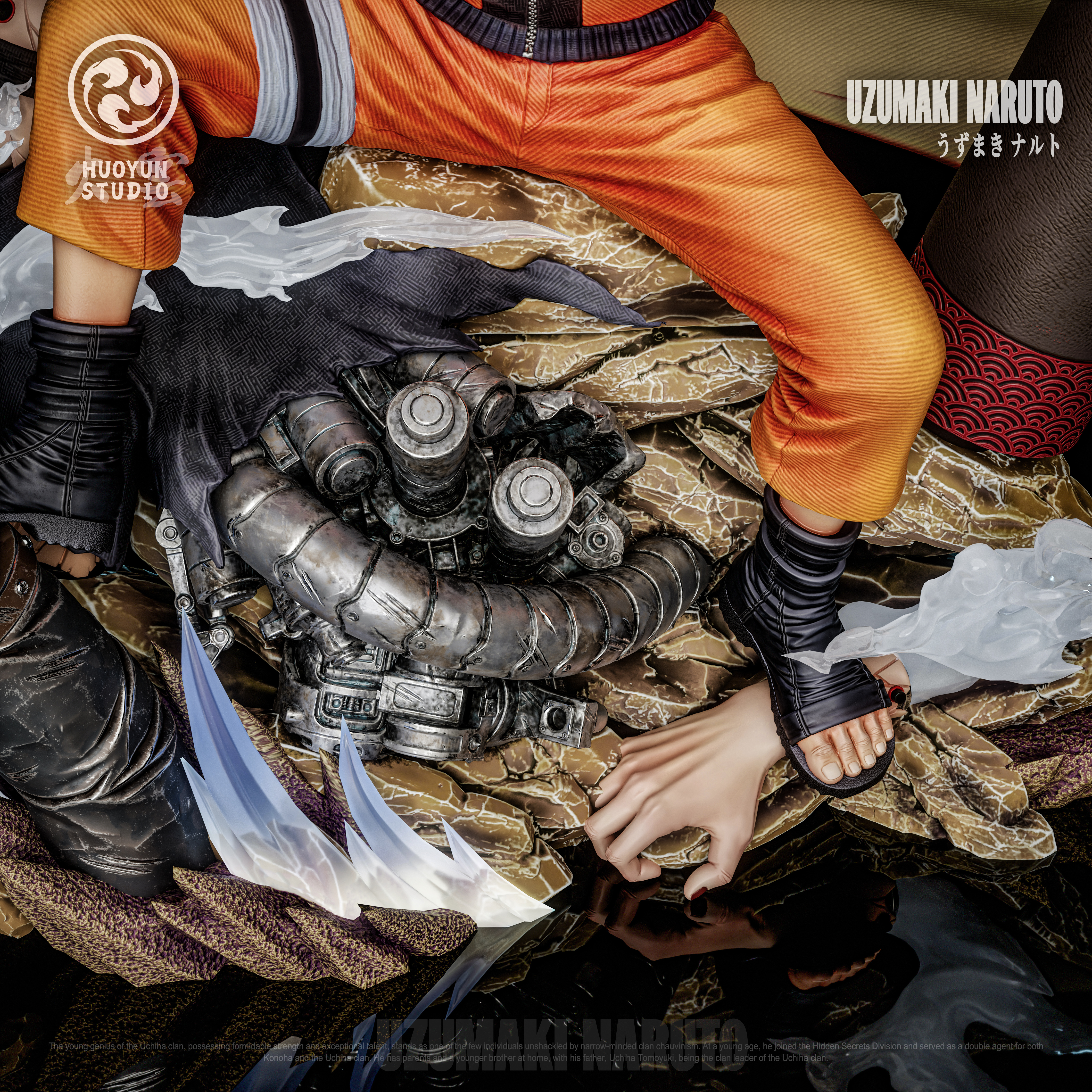 【Pre-sale】1/6 Scale 002 Nazumaki Naruto-Naruto-HuoYun Studio